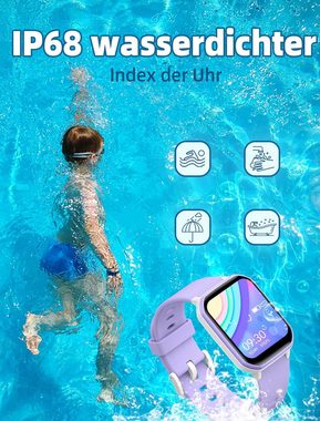 Slothcloud große Geschenke für MädchenKinder Mit IP68 wasserdicht Fitness Tracker Smartwatch (1.5 Zoll), große Geschenke für MädchenKinder Mit IP68 wasserdicht Fitness Tracker