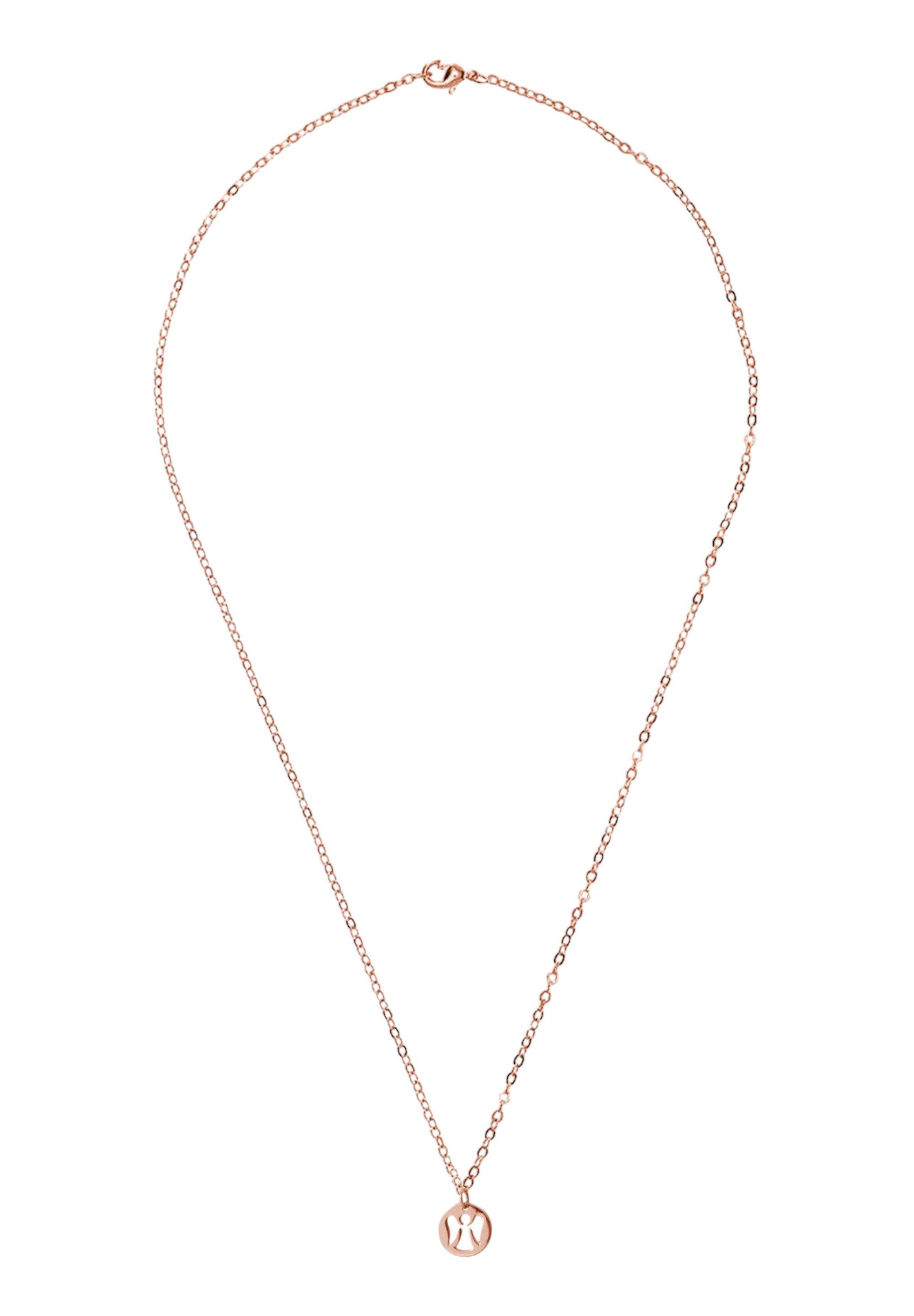 Gemshine Kette mit Anhänger Engel - Schutzengel, 925 Silber, Made in Spain