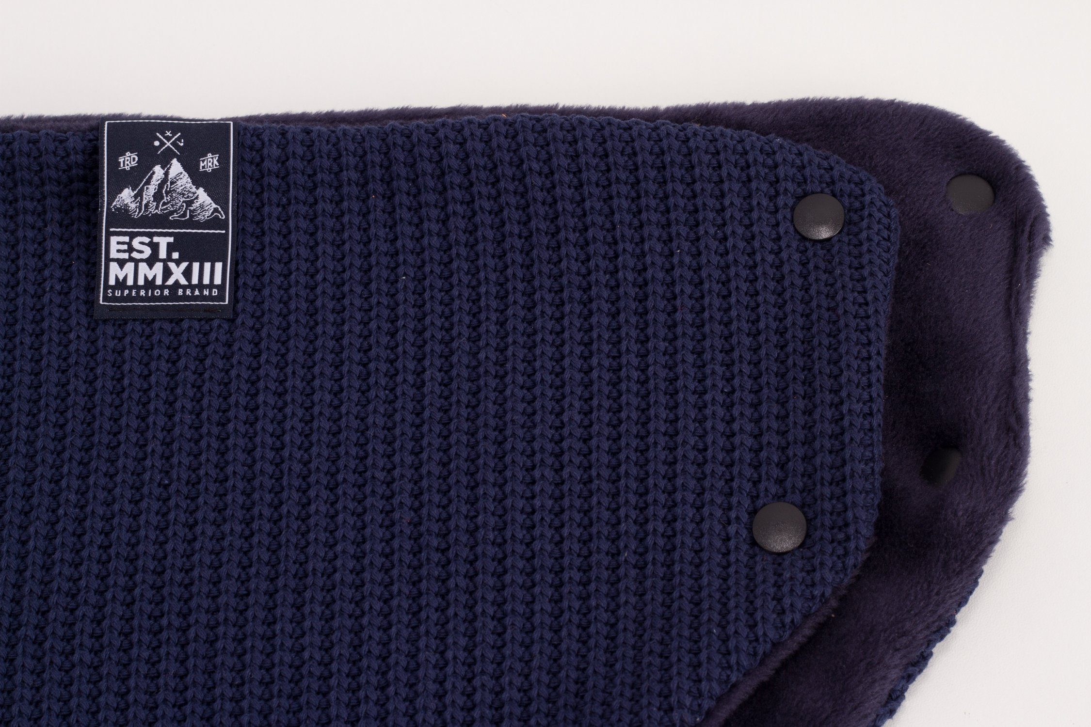 Manufaktur13 Strickschal Knit Windbreaker - Bandana, Halstücher, Multifunktionstuch, geeignet für Motorrad & Fahrrad – Bild 4 von 5
