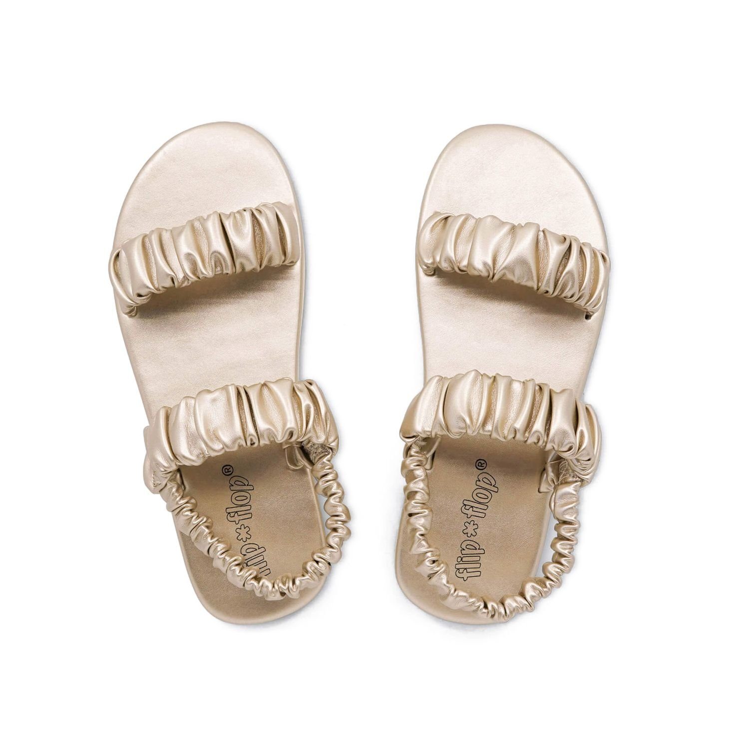 Flip Flop gentle*sandal Sandale (30653) gold | Riemchensandalen