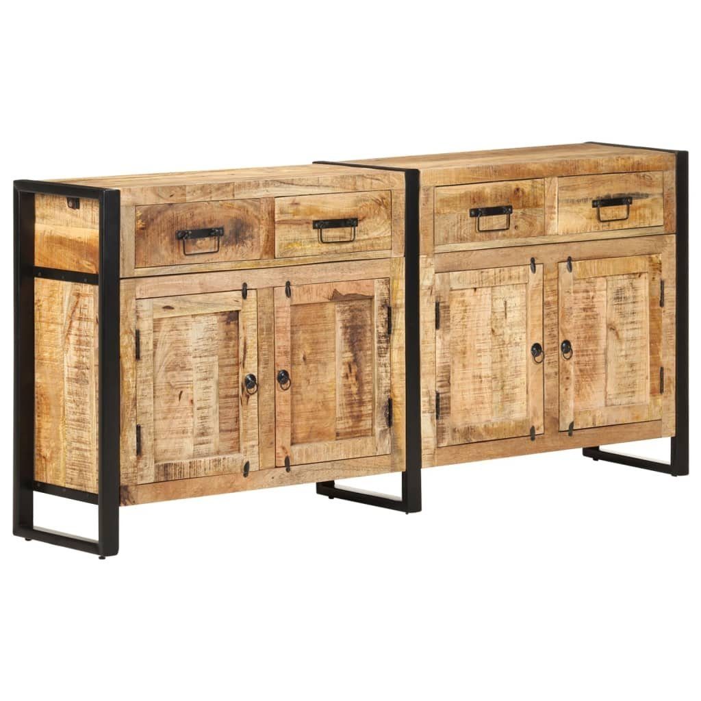 vidaXL Sideboard Sideboard 172x35x80 cm Massivholz (1 St)