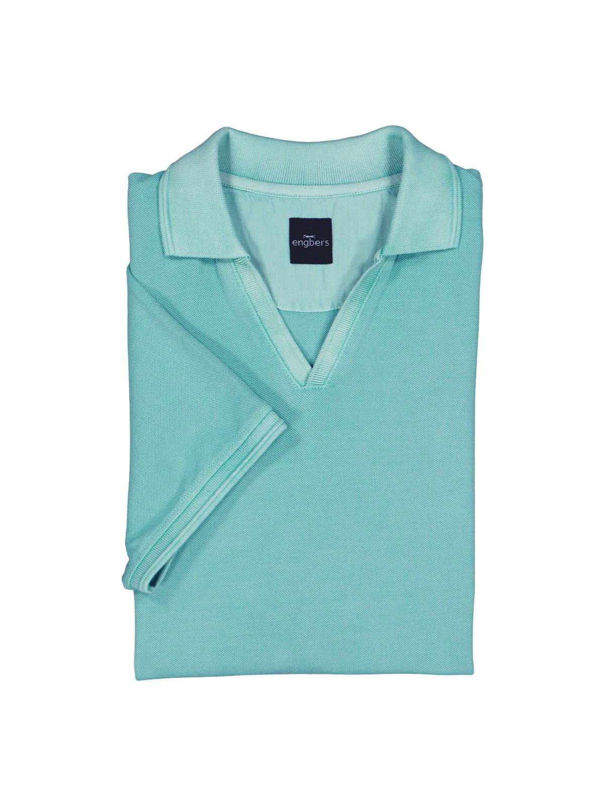 Engbers Poloshirt Herren Polo-Shirt uni, Tuerkis
