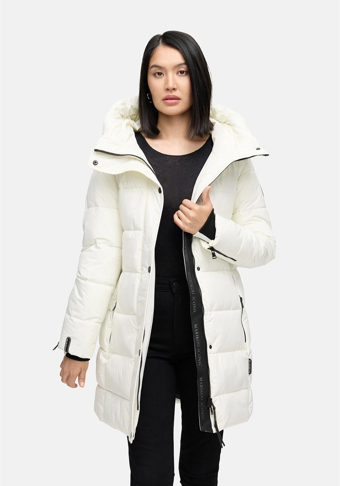 Marikoo Winterjacke Karumikoo XVI mit großer Kapuze