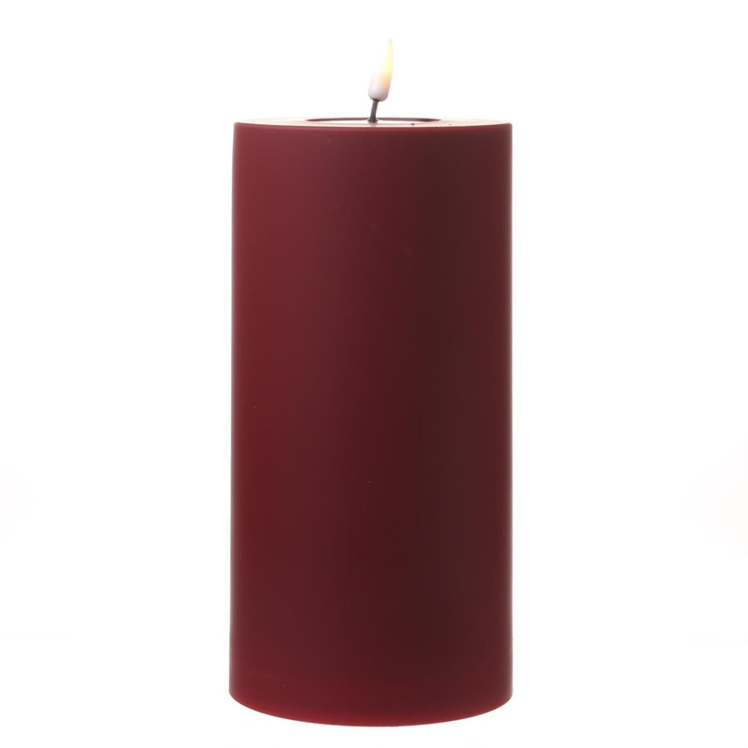 Deluxe Homeart LED-Kerze MIA für Deluxe für Außen flackernd H: 20cm D: 10cm günstig online kaufen