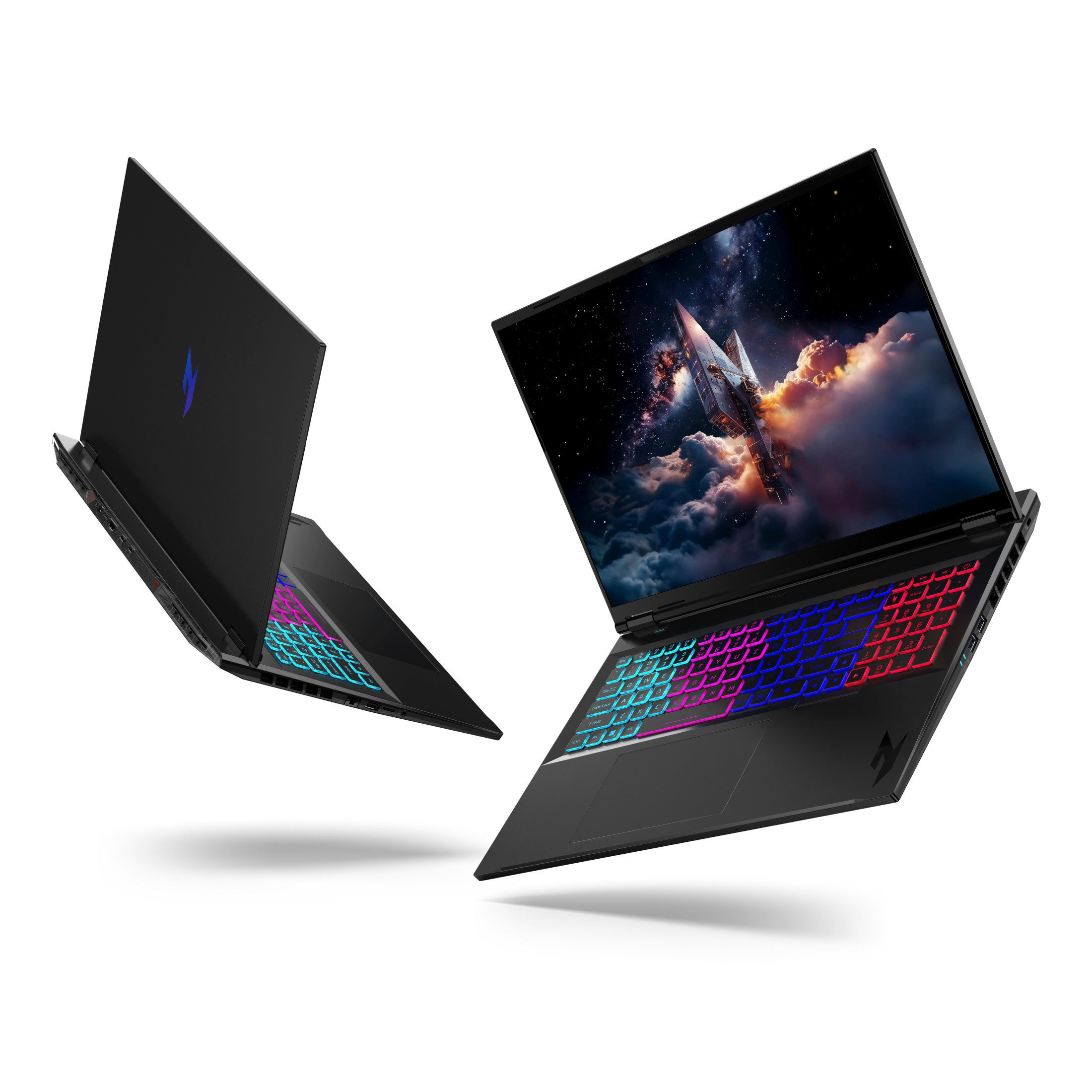 Acer Nitro 18 AI - 18" WQXGA - AMD Ryzen AI 7 350 - GeForce RTX 5070 Ti Gaming-Notebook (45,72 cm/18 Zoll, AMD Ryzen™ AI 7 350, GeForce RTX™ 5070 Ti, 64 GB, 250 GB SSD)