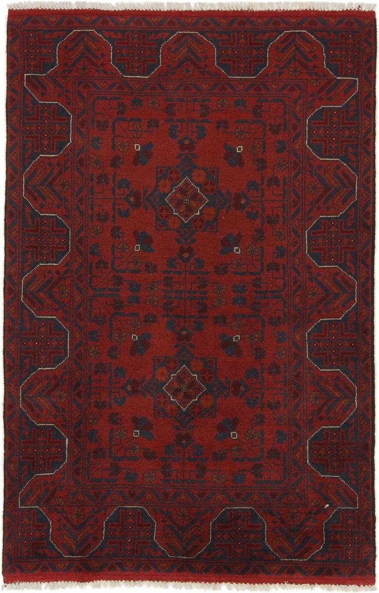 Orientteppich Khal Mohammadi 100x152 Handgeknüpfter Orientteppich, Nain Trading, rechteckig, Höhe: 6 mm
