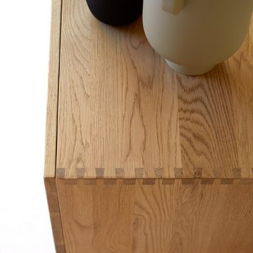 Tikamoon Sideboard Jeanne Buffet aus massivem Eichenholz 185 cm