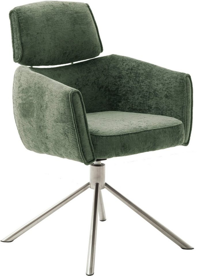MCA furniture Esszimmerstuhl QUEBEC (Set, 2 St), Drehstuhl, Belastbarkeit 120  KG, Stuhl maximal belastbar bis maximal 120 kg
