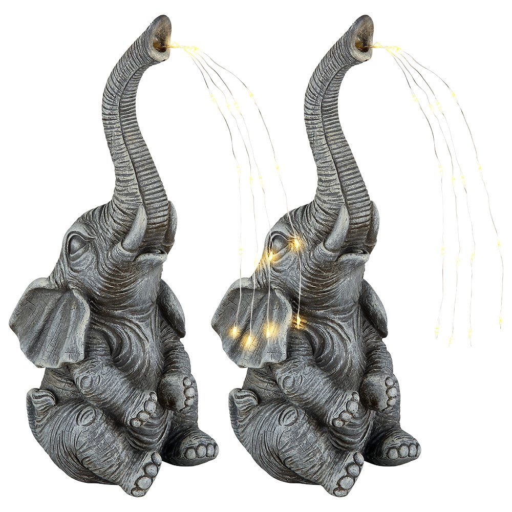 GLOBO LIGHTING LED Dekofigur, LED-Leuchtmittel fest verbaut, Warmweiß, Sola günstig online kaufen