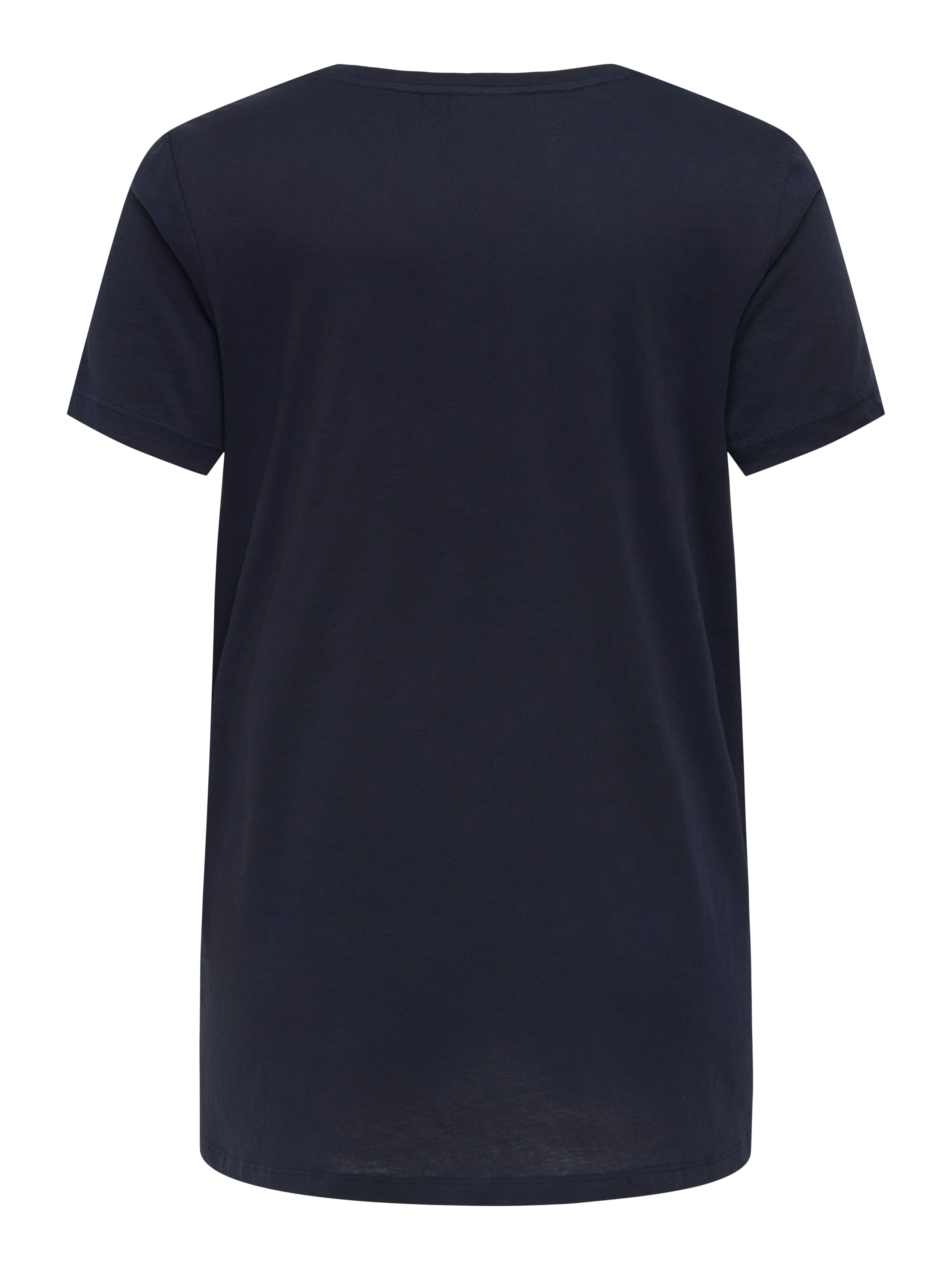 ONLY CARMAKOMA Kurzarmshirt CARKALLIE LIFE SS V-NECK A-SHAPE TEEJRS günstig online kaufen