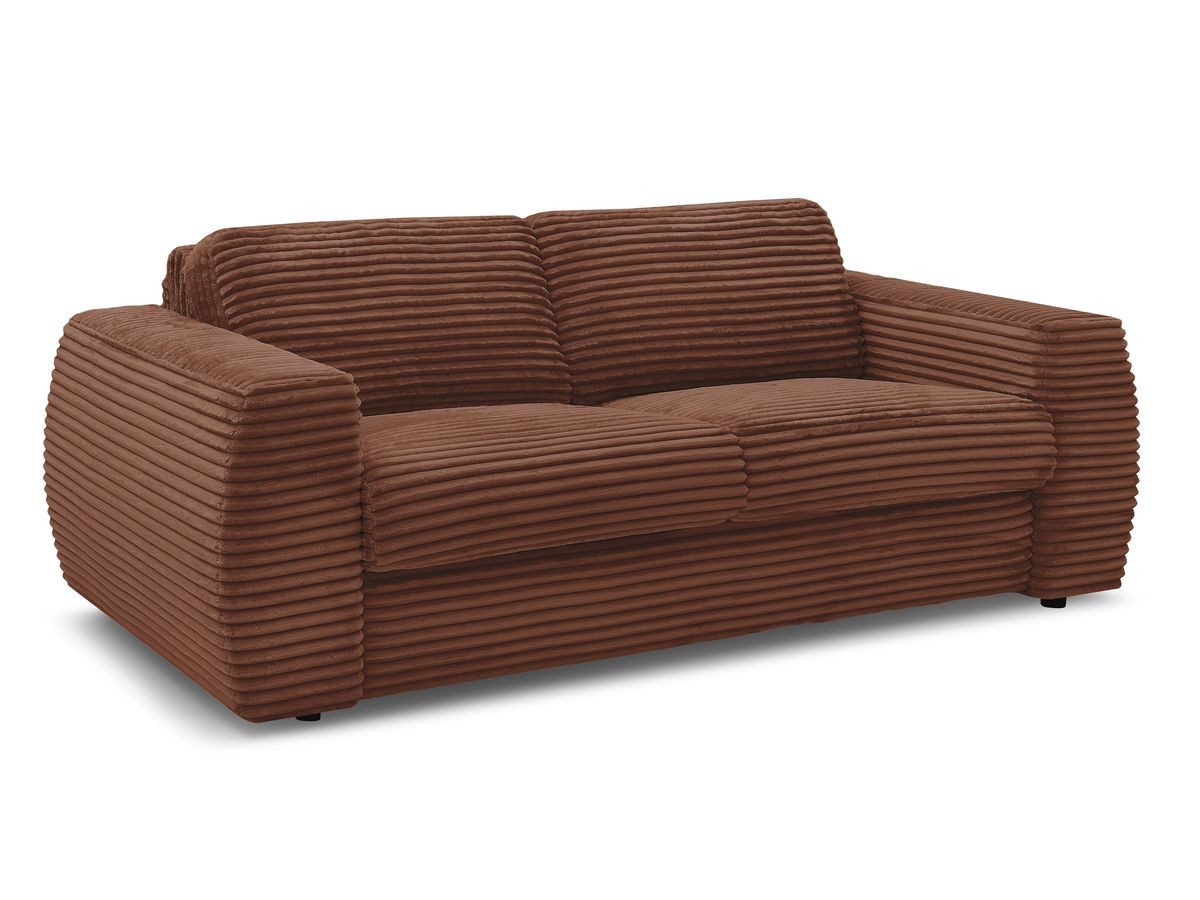 Bobochic Paris Schlafsofa Hugo, 3-Sitzer, 220/240x100 cm, Schlaffunktion