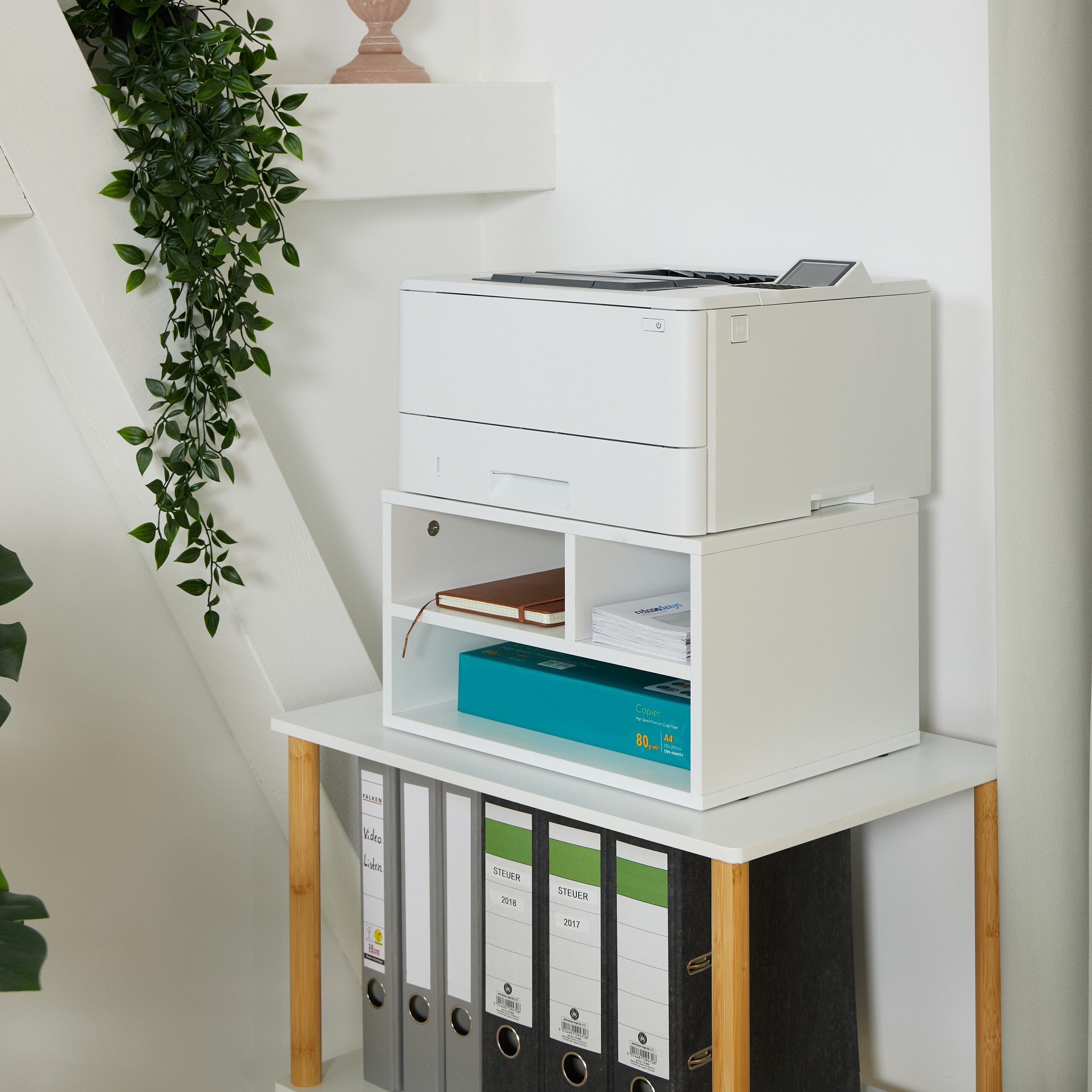 relaxdays Druckertisch Druckerständer für den Schreibtisch günstig online kaufen