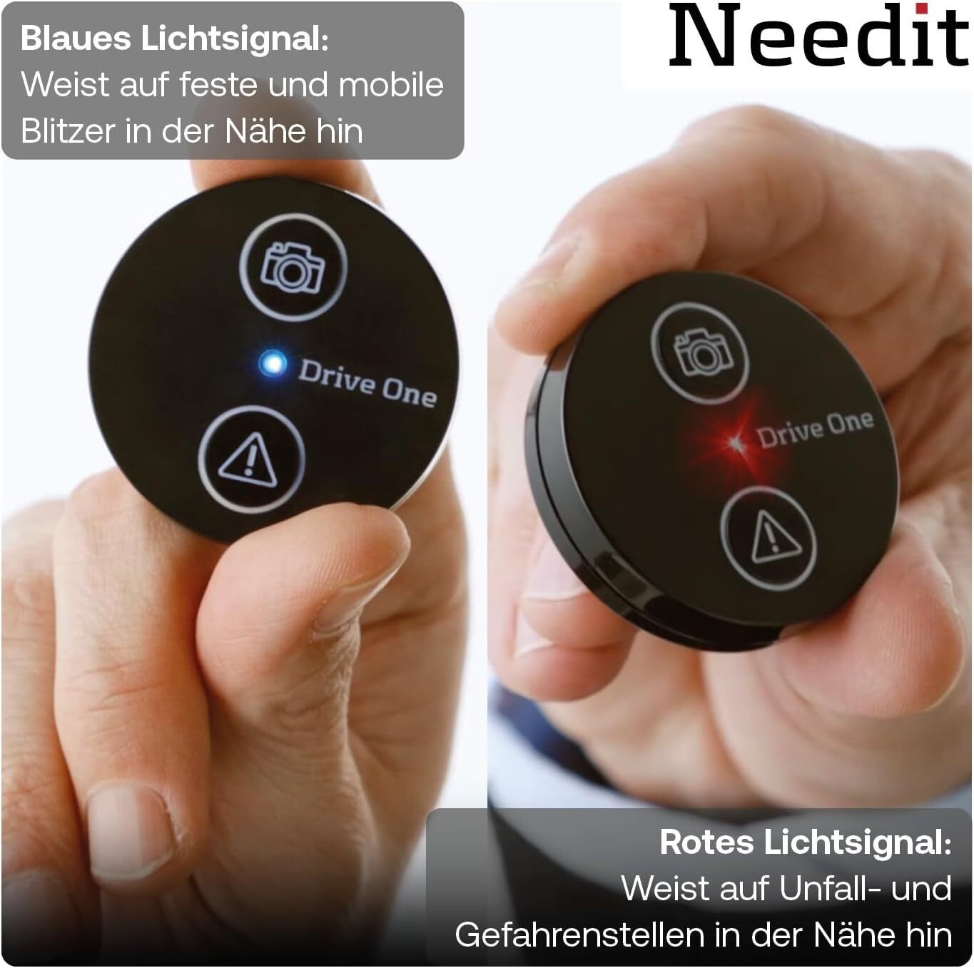 NeedIt Drive One Verkehrsalarm