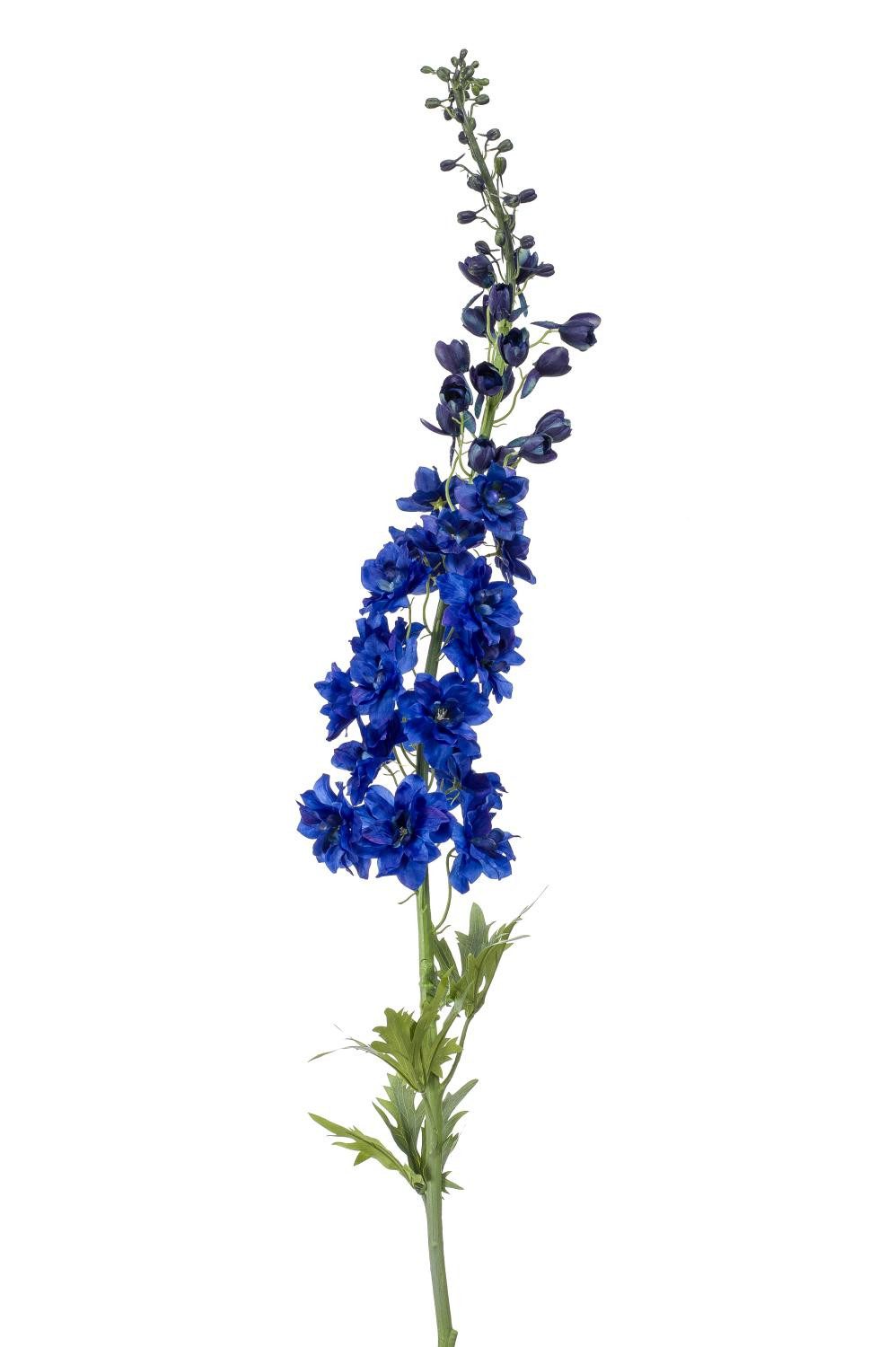 Kunstblume Textil Rittersporn SZILVIA, blau, 130cm Rittersporn, artplants, Höhe 130.0 cm