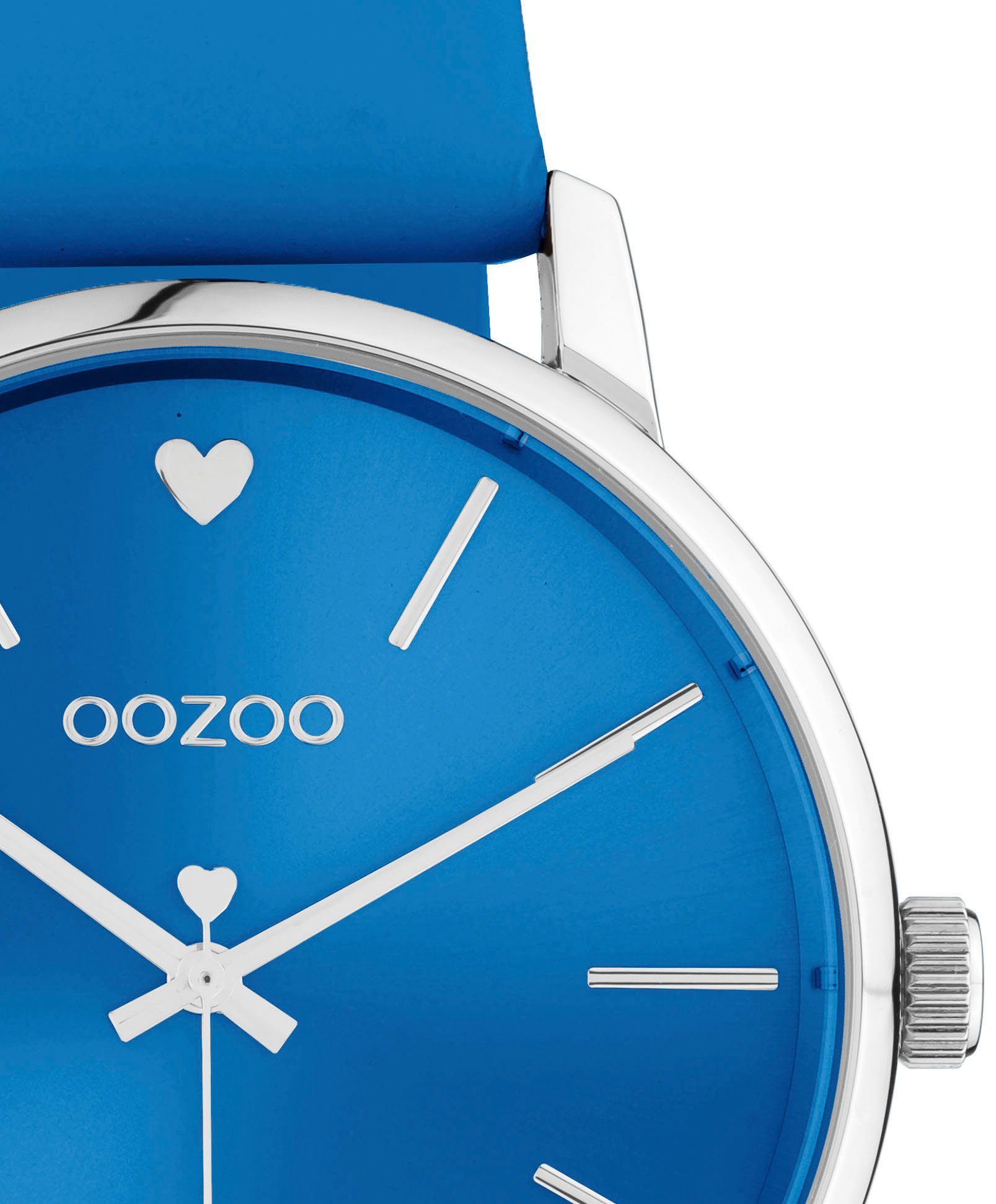 OOZOO Quarzuhr C10987, Armbanduhr, Damenuhr, Lederarmband günstig online kaufen