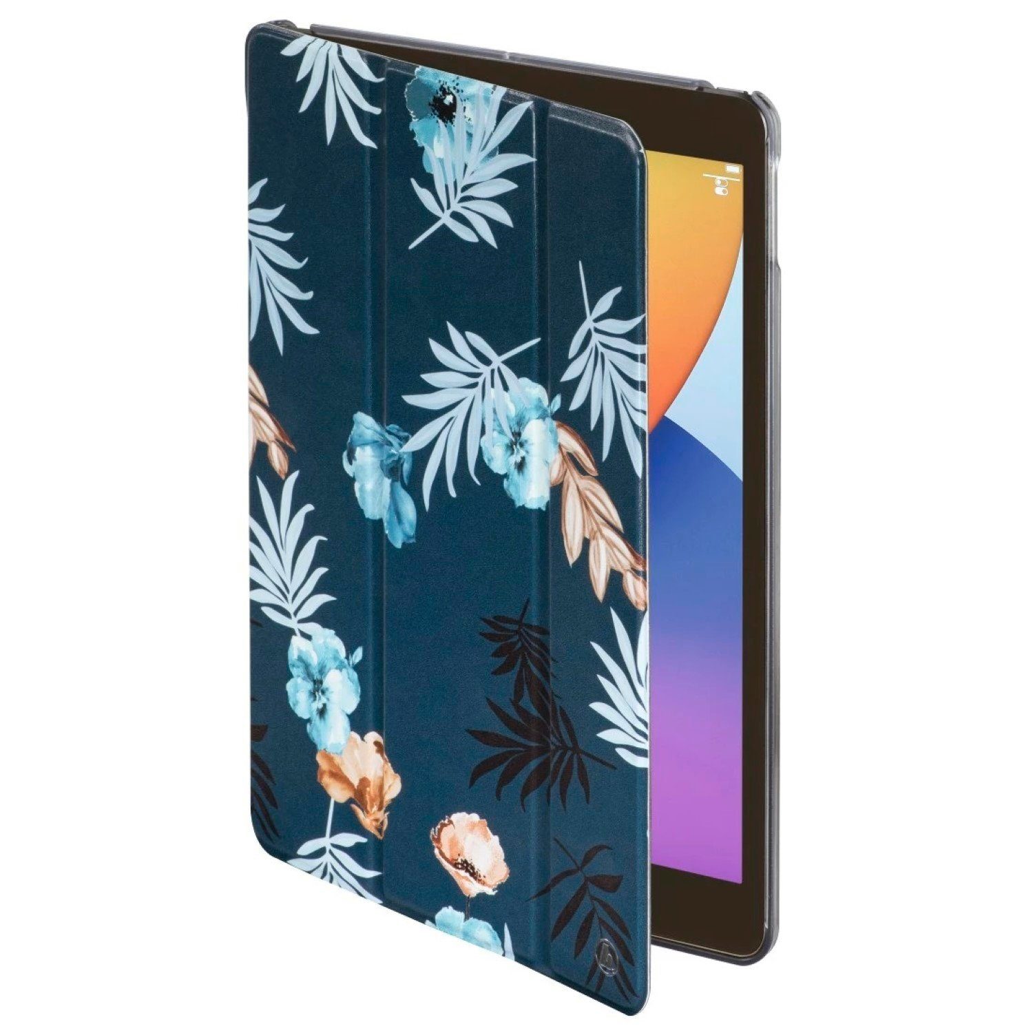 Hama Tablet-Hülle Smart Case BotanicTasche Cover Hülle Bag Blau, Standfunktion, für Apple iPad 7 2019 / iPad 8 2020 / iPad 9 2021 10,2" – Bild 3 von 5