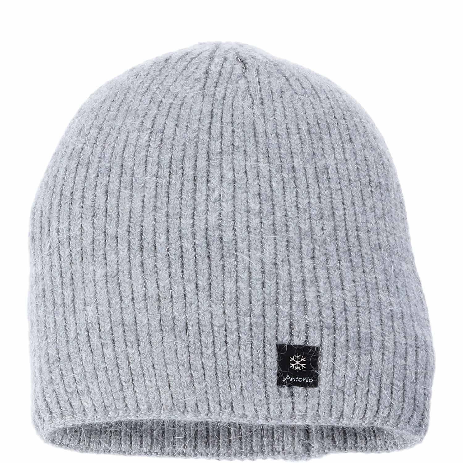 Antonio Strickmütze Antonio Winter Lady Hat Secret Glitter Beanie grau (1-S günstig online kaufen