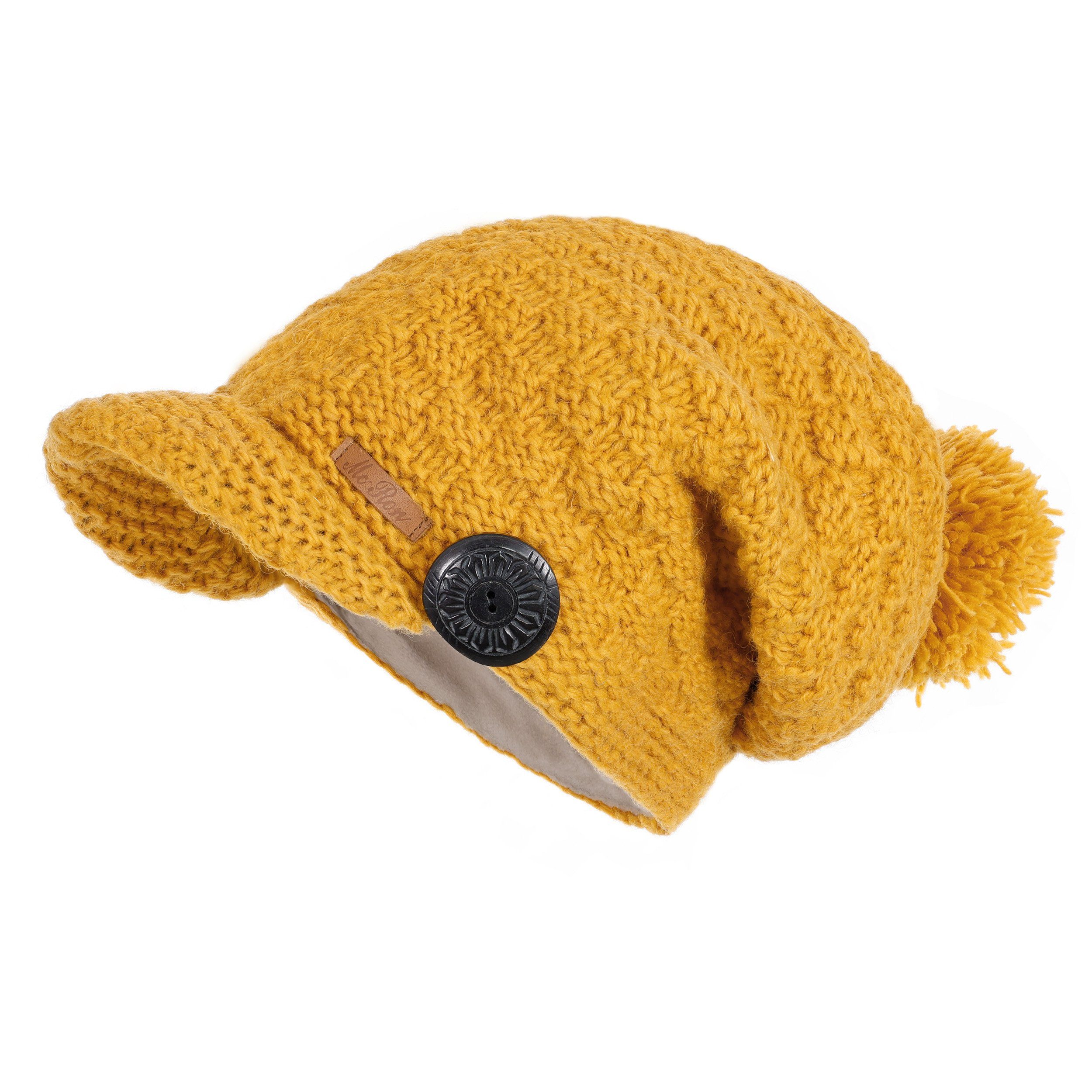 McRon Strickmütze Wollmütze Modell Mika mit Fleece gefüttert günstig online kaufen