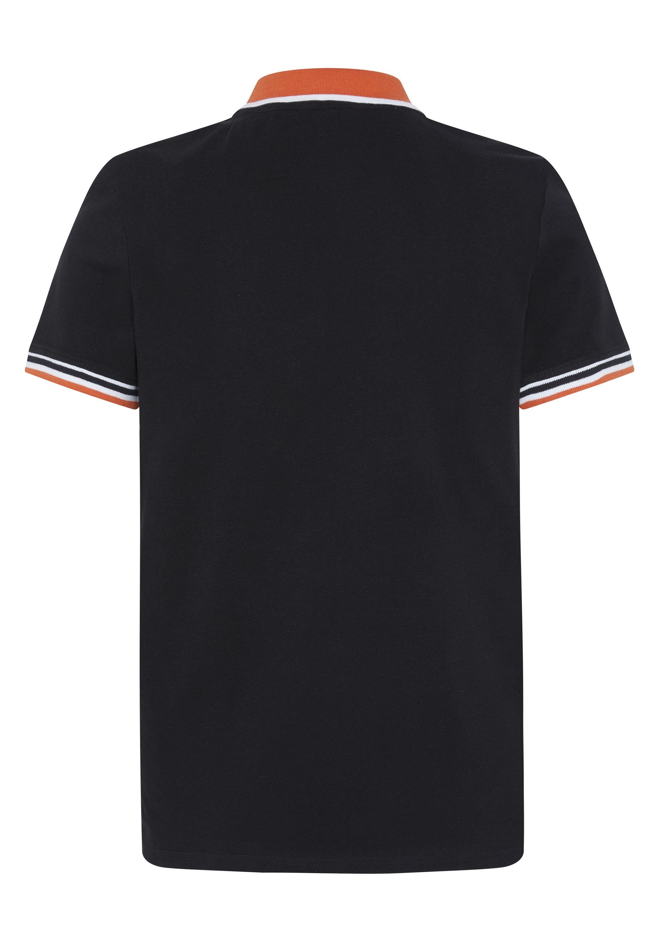 Polo Sylt Poloshirt mit Kontrast-Akzenten