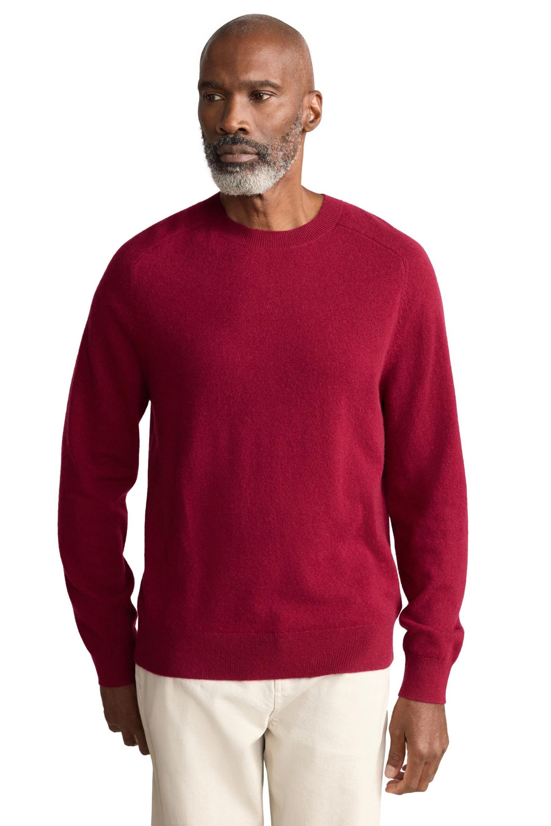 Next Rundhalspullover Regular Fit Signature Rundhalspullover, Kaschmir (1-t günstig online kaufen