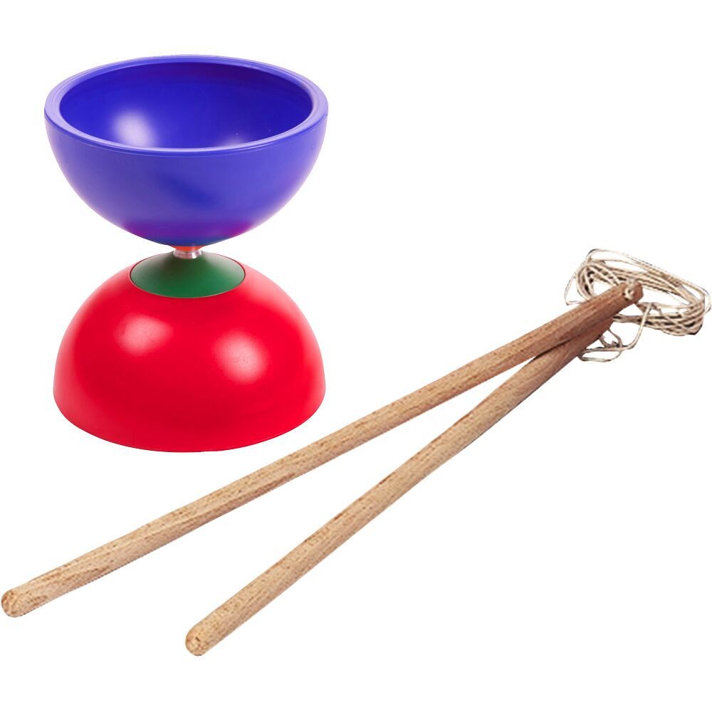 Mister Babache Spiel Diabolo Millenium Rainbow, Jonglierspaß für Jung und Alt