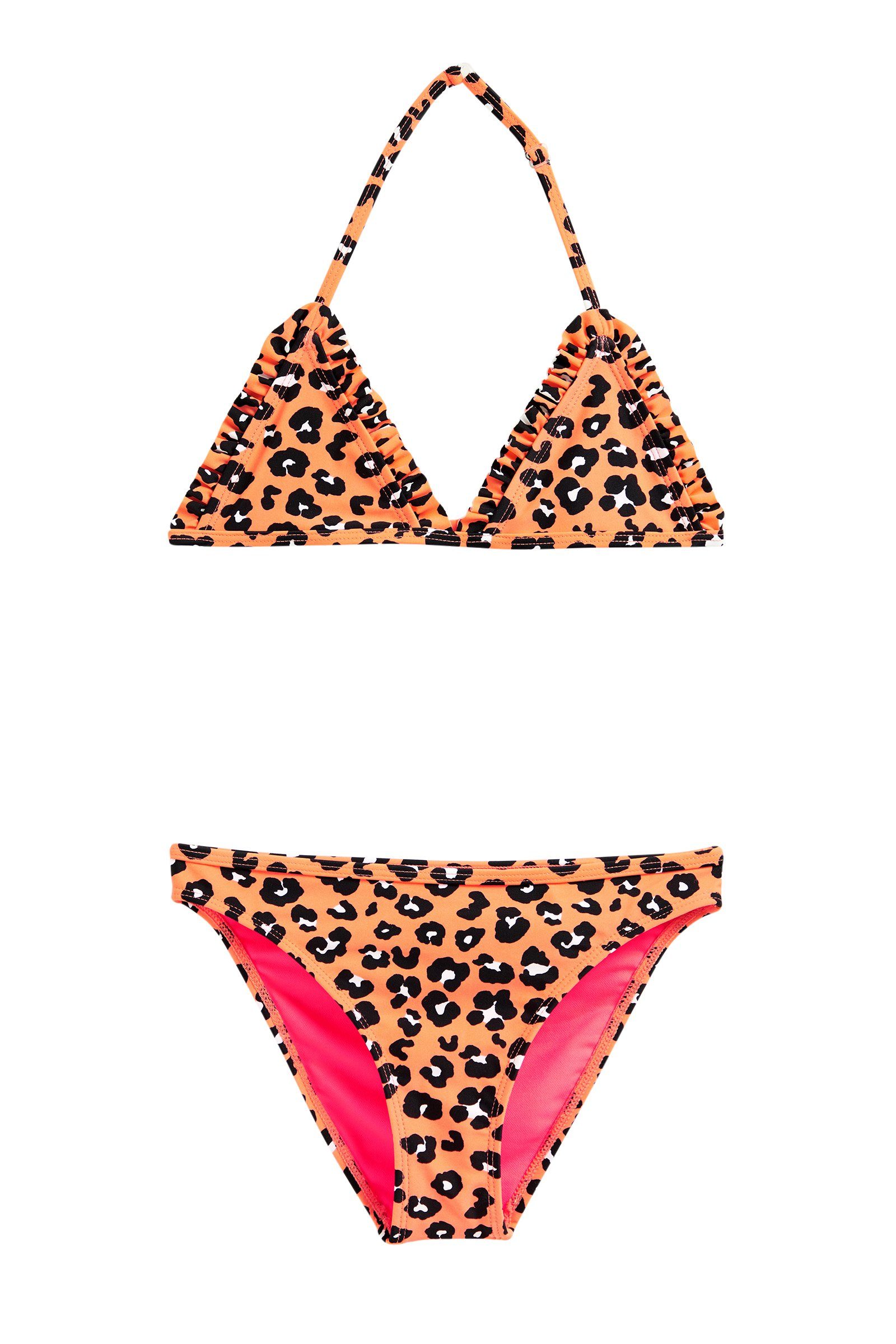 WE Fashion Bandeau-Bikini-Top Orange