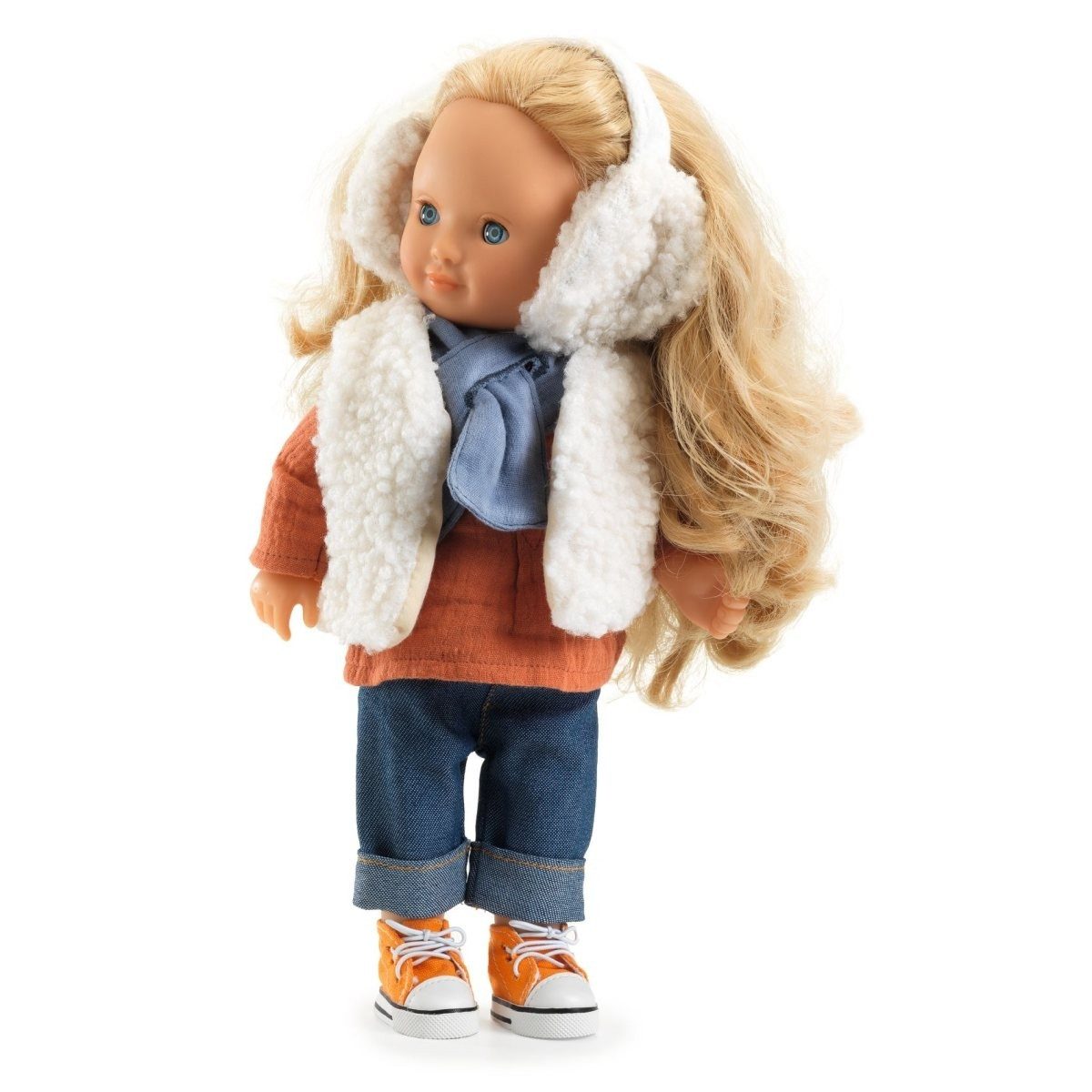 DJECO Puppenkleidung Pomea Set Moumoute für Puppen 28-34 cm Weste, Ohrensch günstig online kaufen