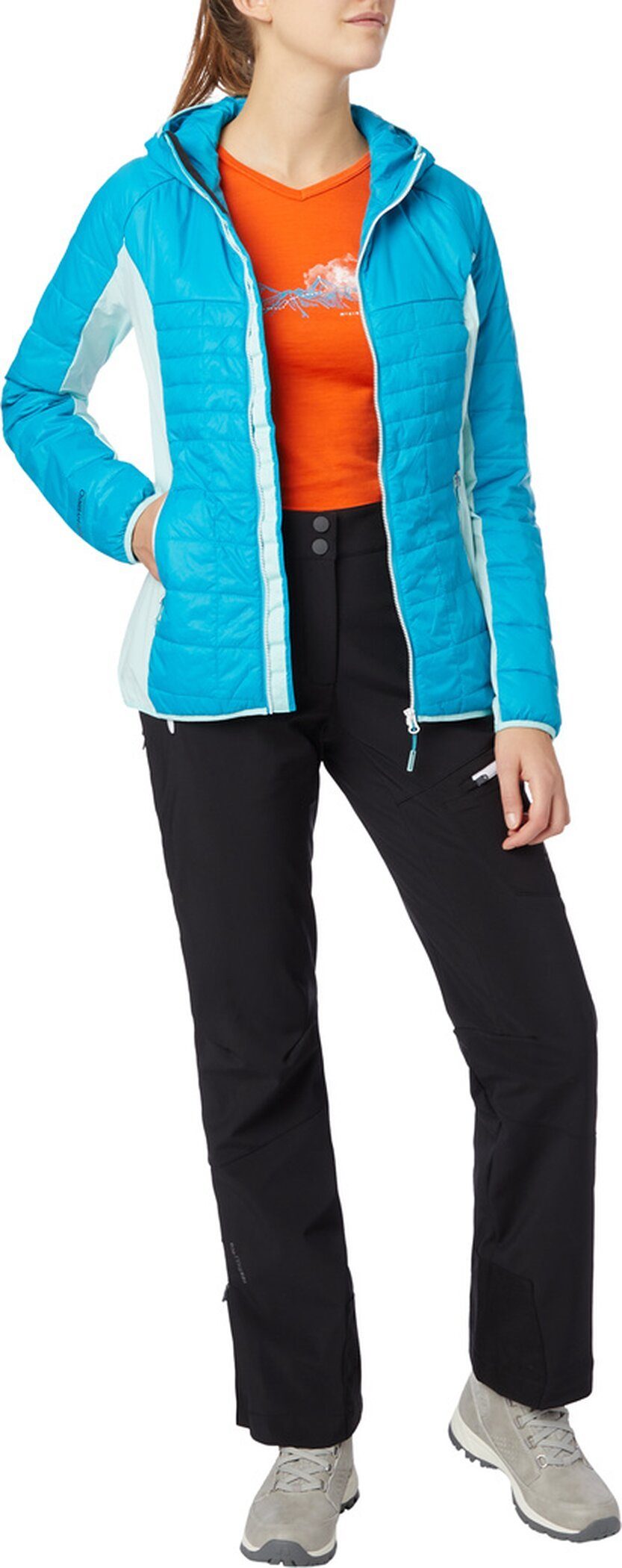 BLUE Da.-Jacke AQUA/MINT Trekkingjacke wms Zimba McKINLEY