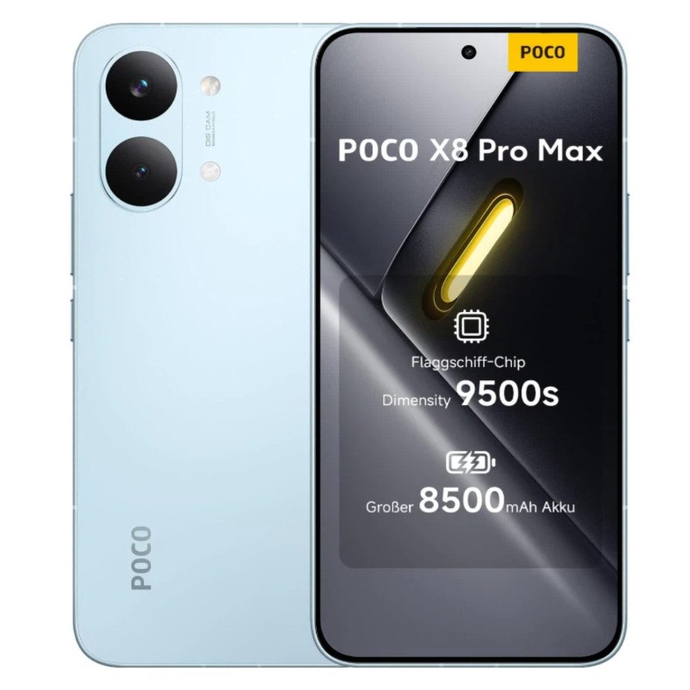 Xiaomi POCO X8 Pro Max 12GB 512GB Smartphone (6.83 Zoll, 512 GB Speicherplatz, 50 MP Kamera)