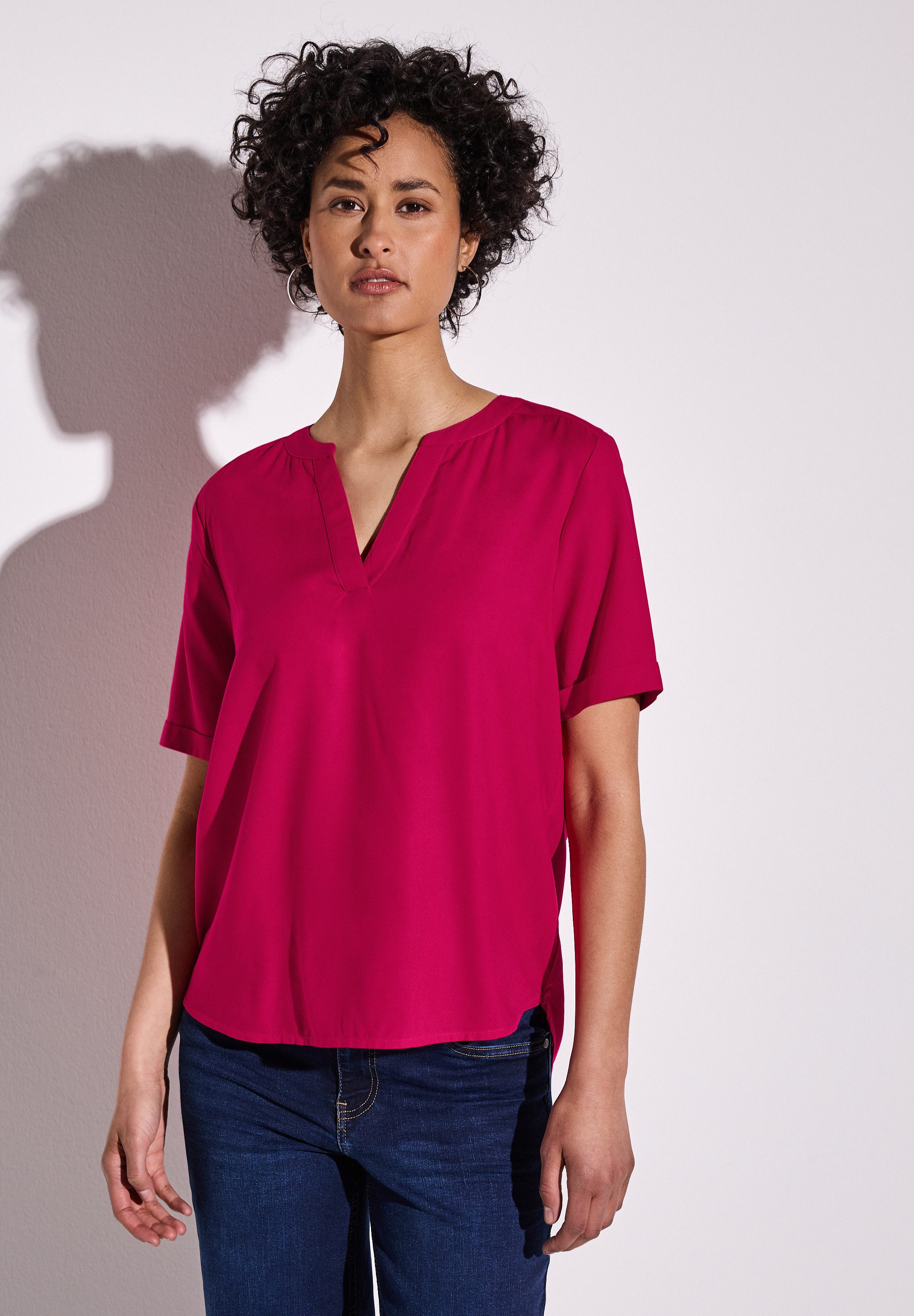 STREET ONE Shirtbluse aus softer Viskose
