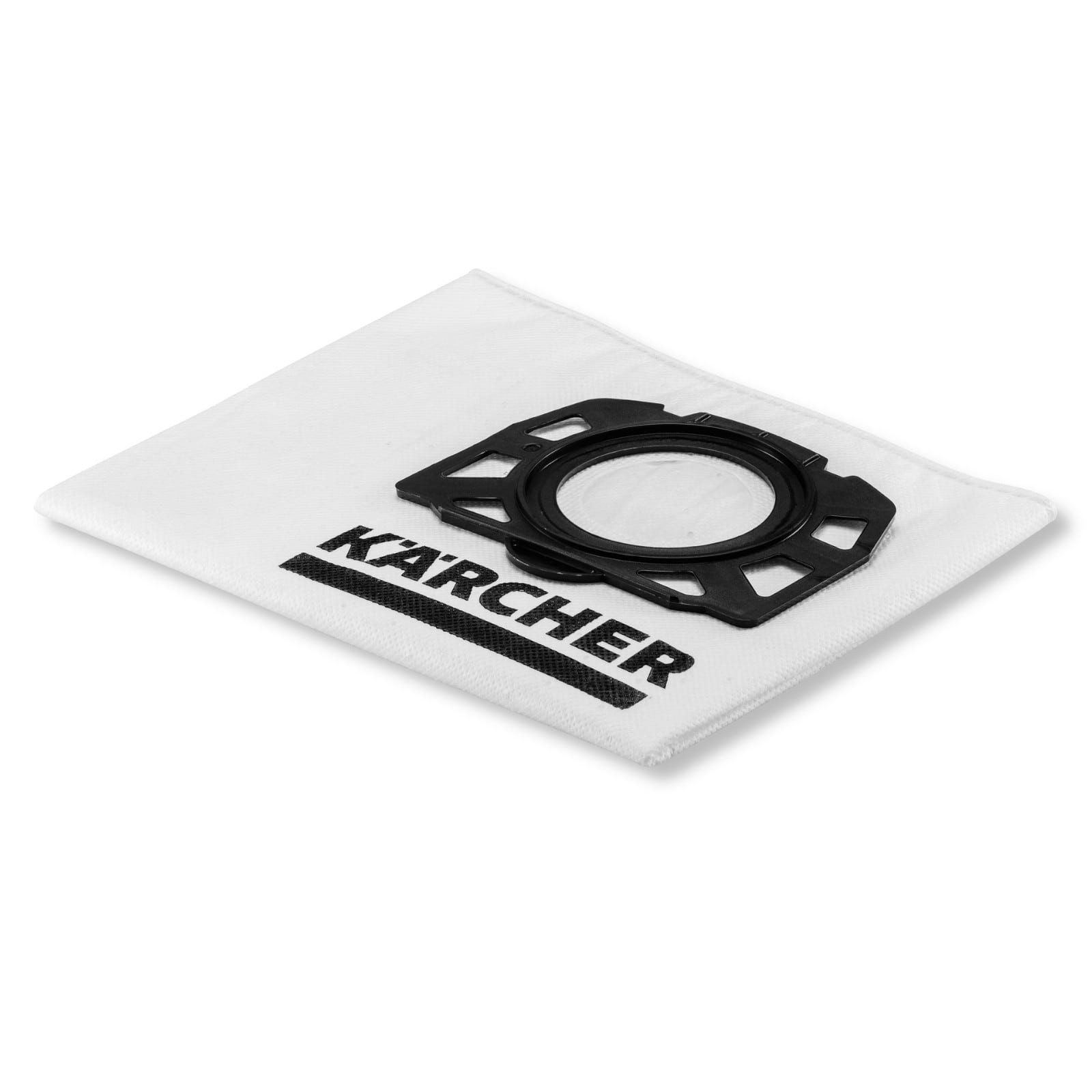 KÄRCHER Staubsaugerbeutel passend für Kärcher WD 2 Plus V-12/6/18/C Home, 4er-Pack Staubbeutel, passend für Kärcher, 4 St., Original Kärcher Staubsaugerbeutel