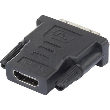 Renkforce Renkforce RF-4212228 HDMI / DVI Adapter [1x HDMI-Buchse - 1x DVI-Steck TV-Adapter