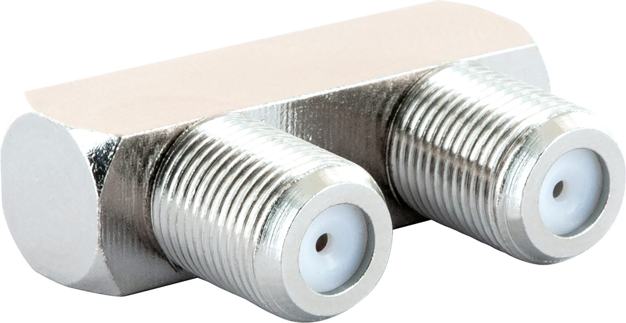 Schwaiger KVB8360 531 TV-Adapter zu F-Buchse, auch für Unterputzdosen geeignet