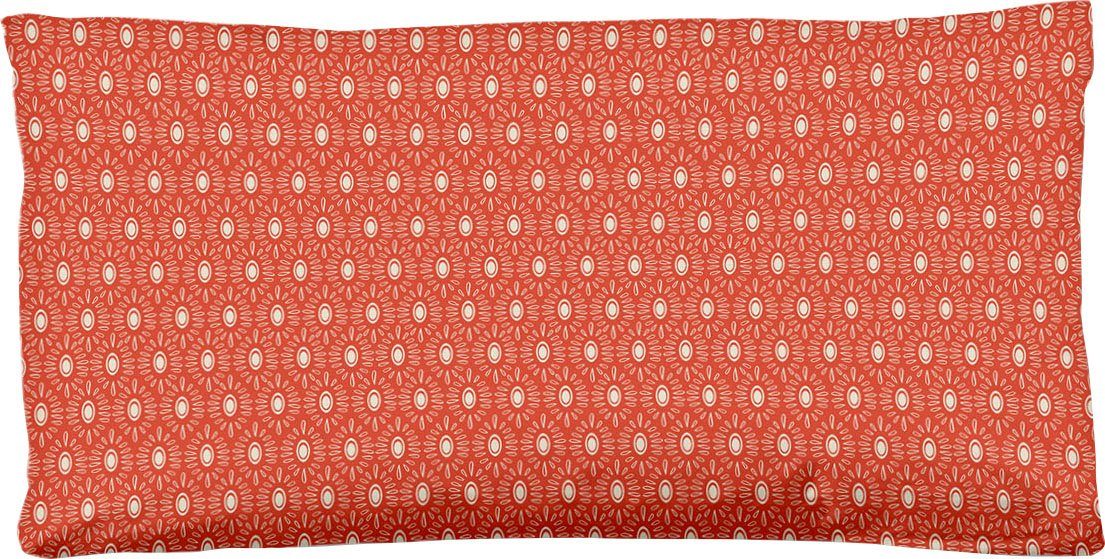 hip Подушкиbezug Lynouk, (1 Stück), Baumwolle, Mako-Satin, 40x80, 1 Stück, Reißverschluss, Lynouk, Orange