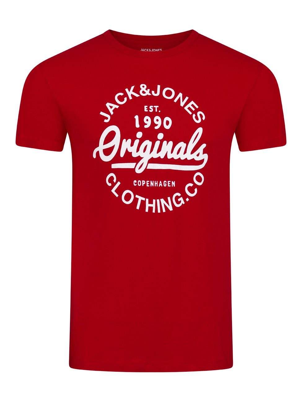 Jack & Jones Tshirt Herren Regular Fit JJLINO 4er Pack Set Pack günstig online kaufen