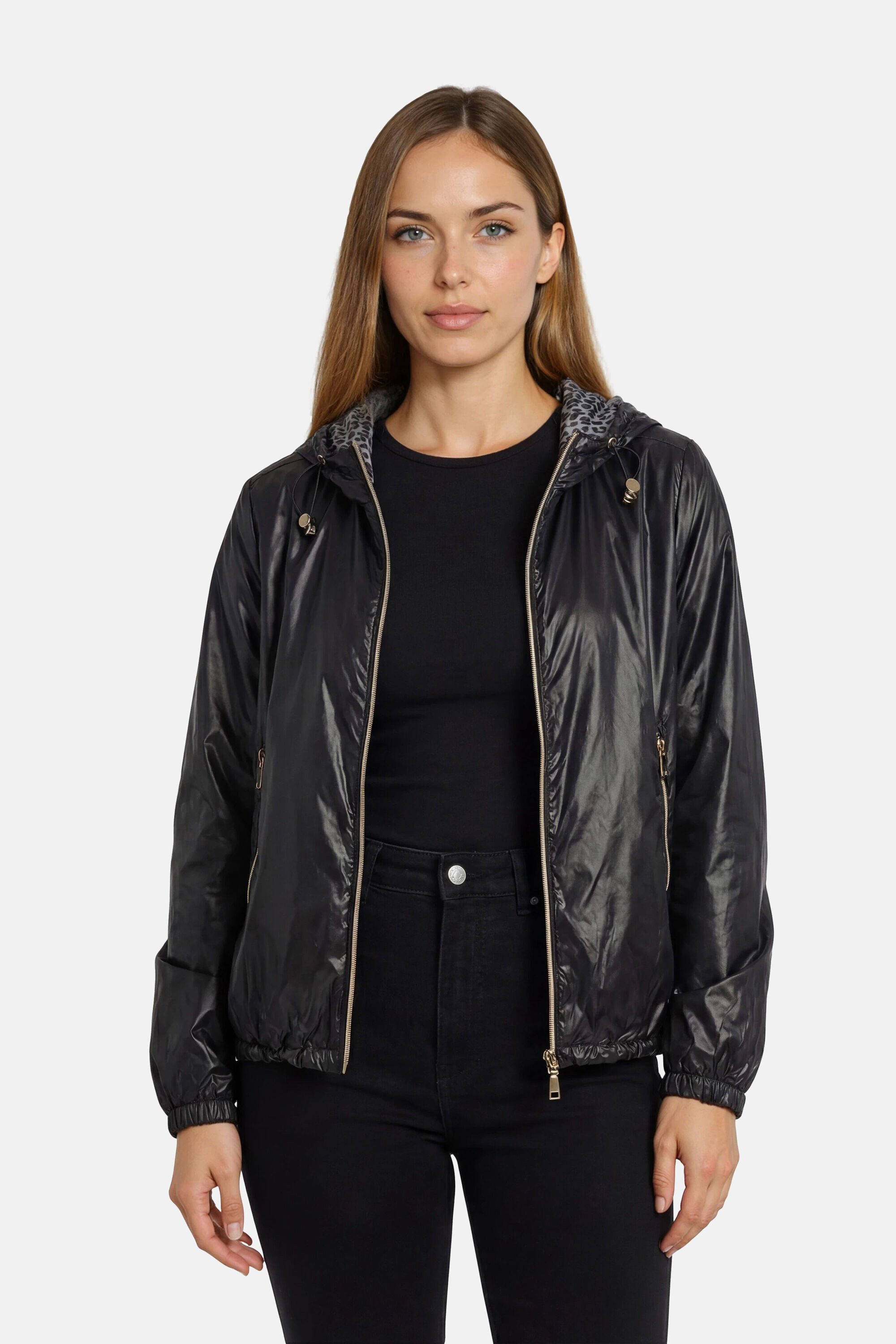 White Label Funktionsjacke Wendeanorak (1-St) Wendeanorak mit angeschnittener Kapuze