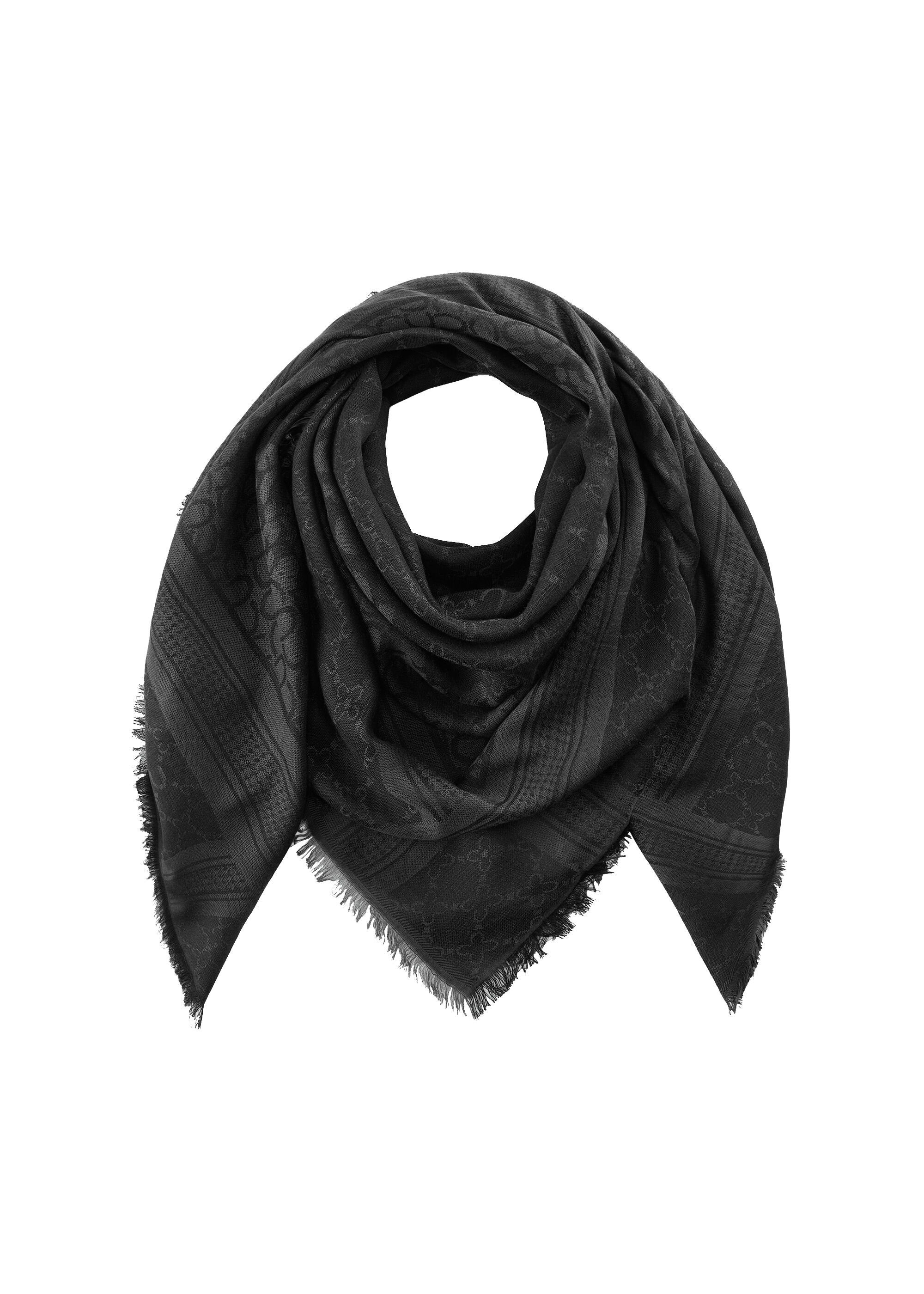 Codello Halstuch, mit Monogramm-Muster