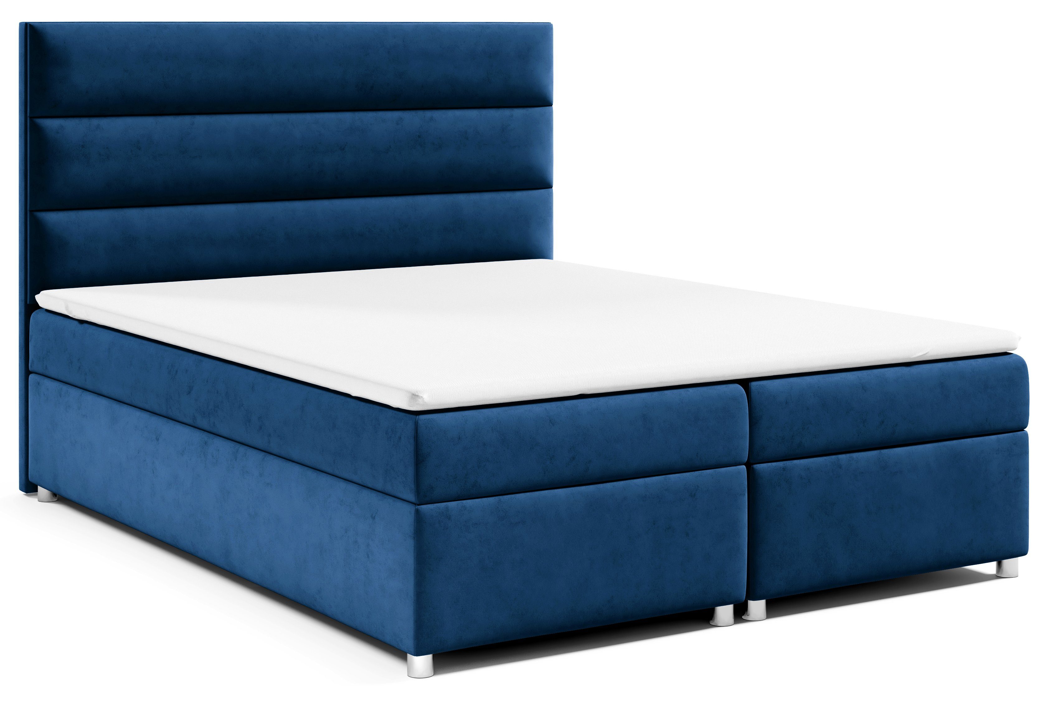 Best for Home Boxspringbett Trinity K1, mit Bettkasten und Topper