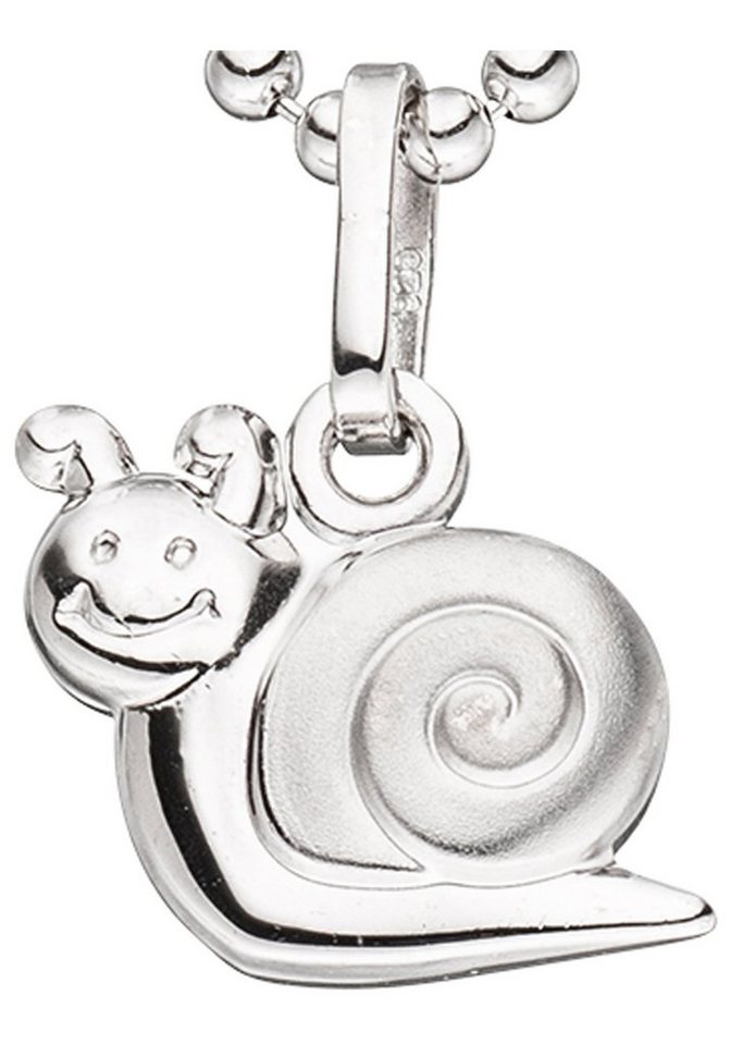 JOBO Kettenanhänger Anhänger Schnecke, 925 Silber