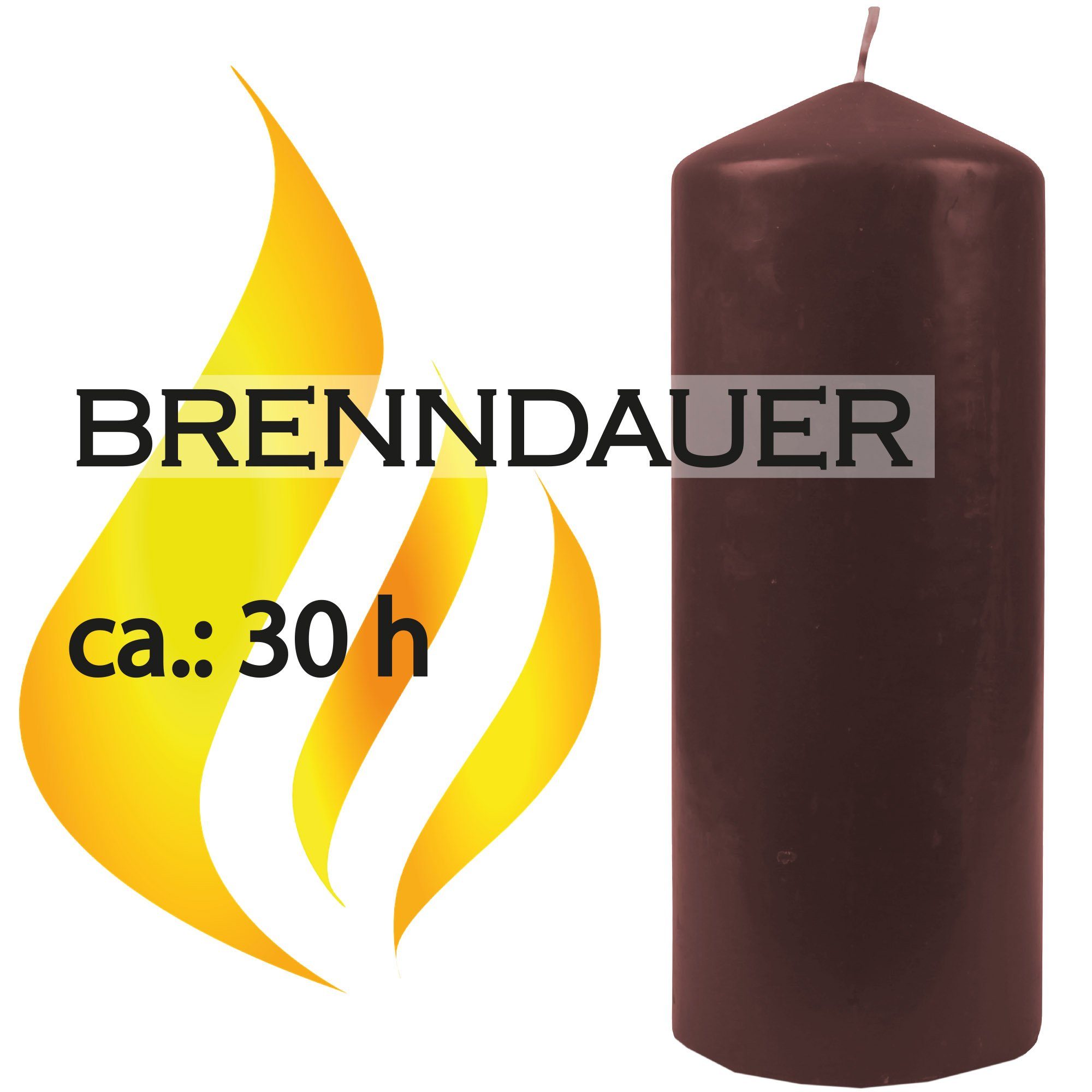 HS Candle Adventskerze Stumpenkerze (1-tlg), Wachskerzen günstig online kaufen