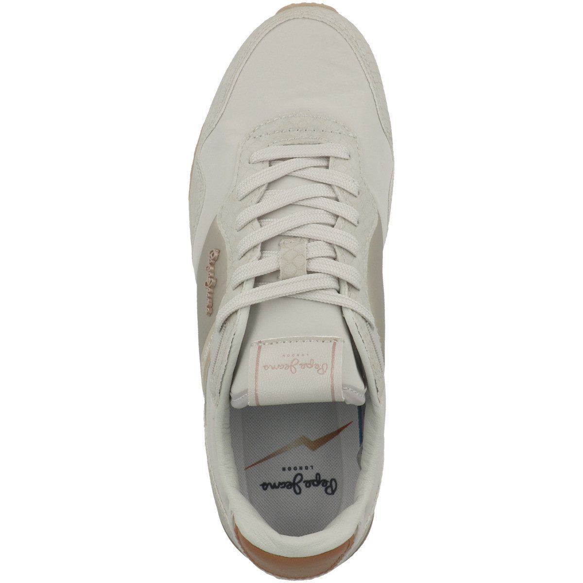 Pepe Jeans London Mix Damen Sneaker Turnschuhe, Sportschuhe, Freizeitschuhe, Halbschuhe, Schnürschuhe
