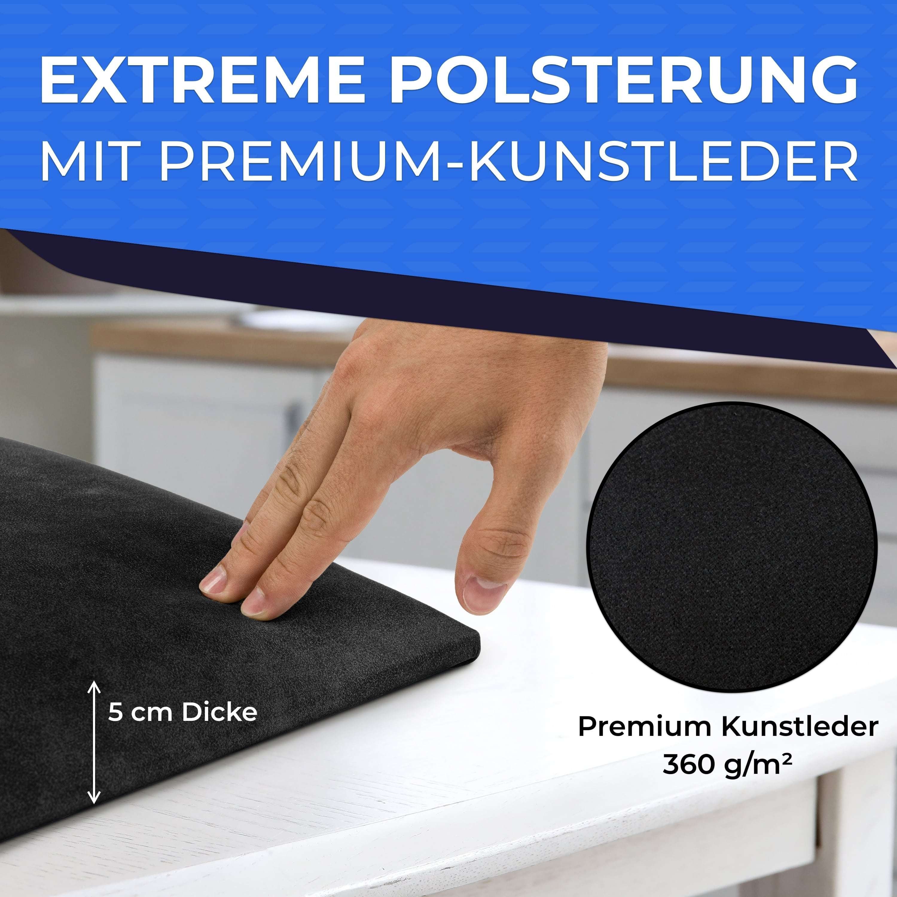 softwalls Kopfteil Wandkissen Leder - Kopfteil günstig online kaufen