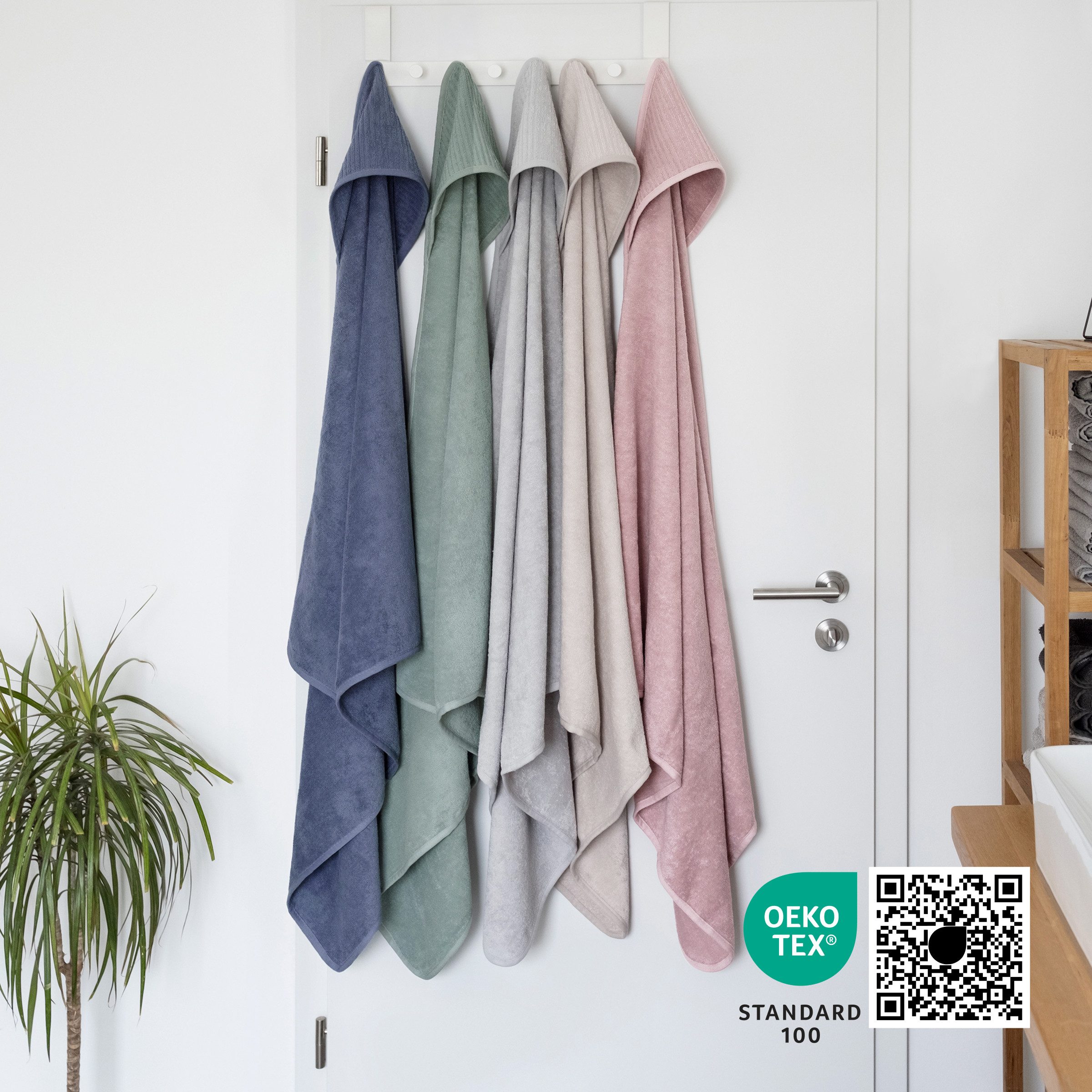 Ehrenkind Kapuzenhandtuch Kapuze aus kuschelig weicher Bio-Baumwolle, Kapuzenhandtuch Baby, (Standard by OEKO-TEX, 100% Bio-Baumwolle), Baby Handtuch Kapuze