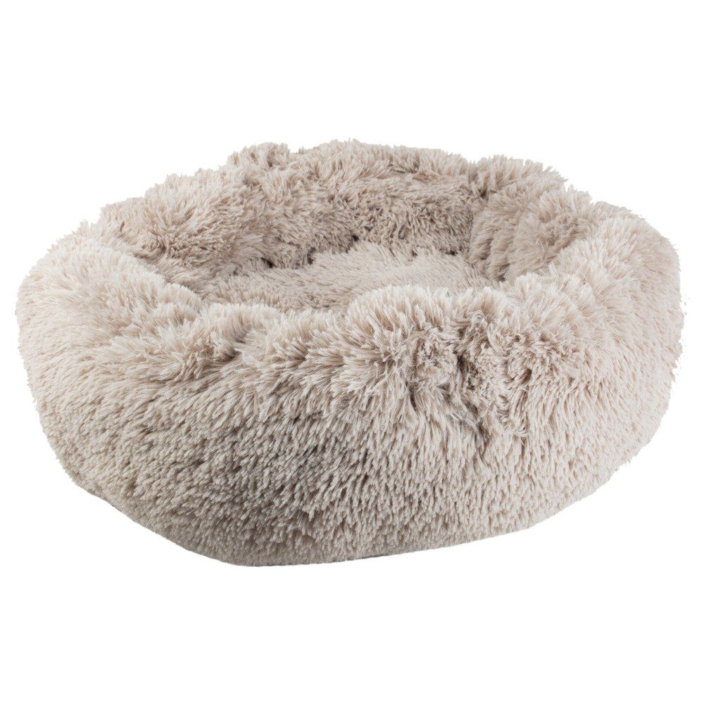 DUVO+ Tierbett Bett Cozy Donut braun für Katzen