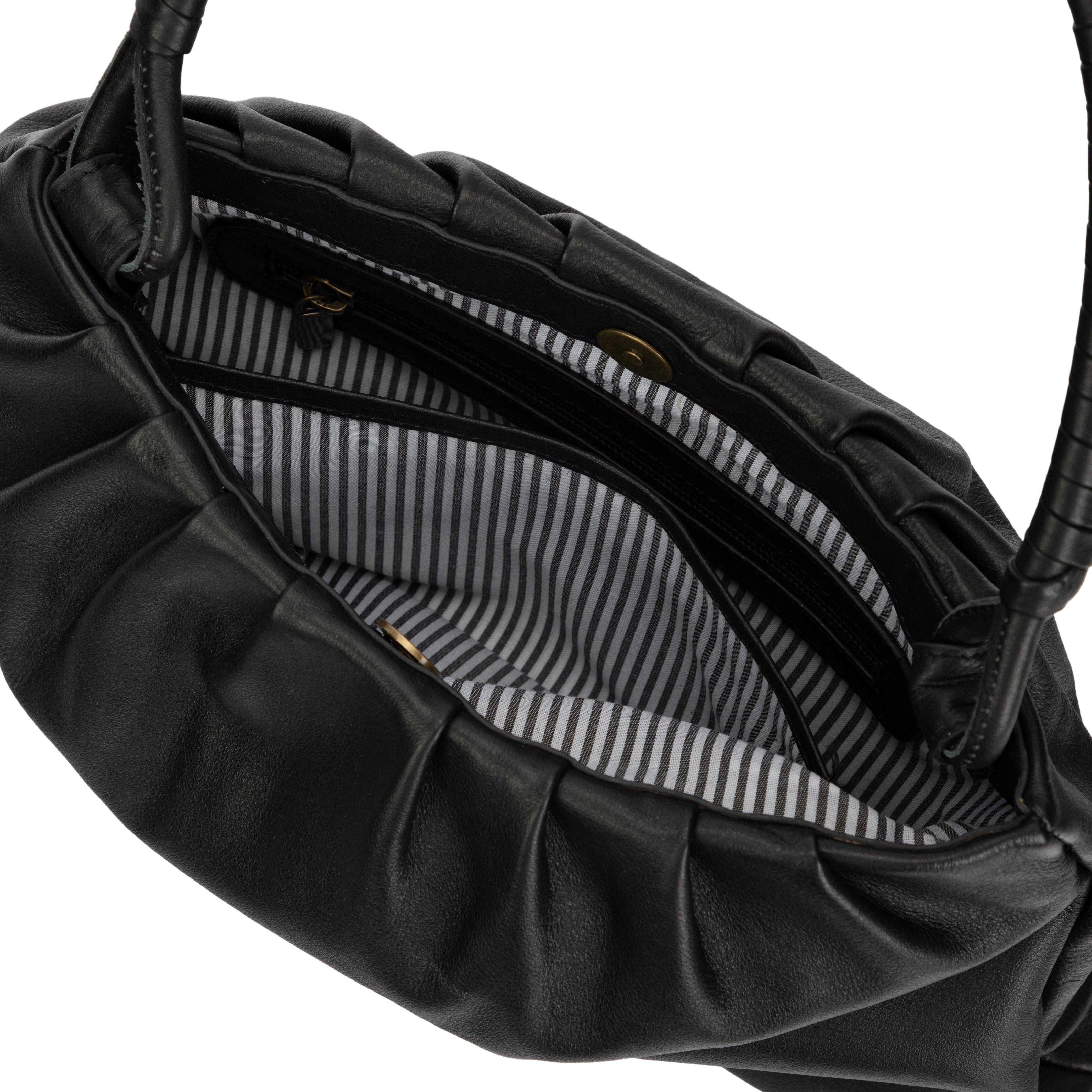El Puente Schultertasche Schultertasche "Lux", Handmade, Handmade
