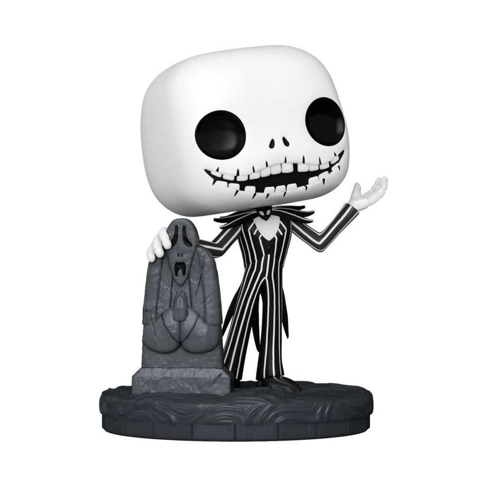 Funko Merchandise-Figur Nightmare before Christmas 30th POP! Disney Vinyl Figur Jack w/Gravest