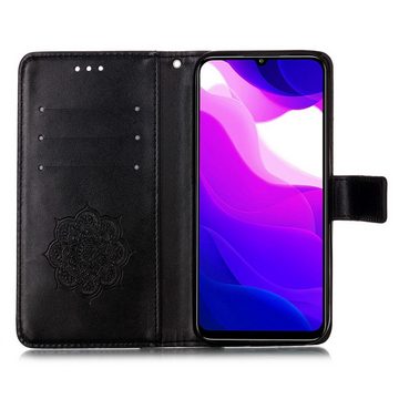 König Design Handyhülle Xiaomi Mi 10 Lite 5G, Schutzhülle Schutztasche Case Cover Etuis Wallet Klapptasche Bookstyle