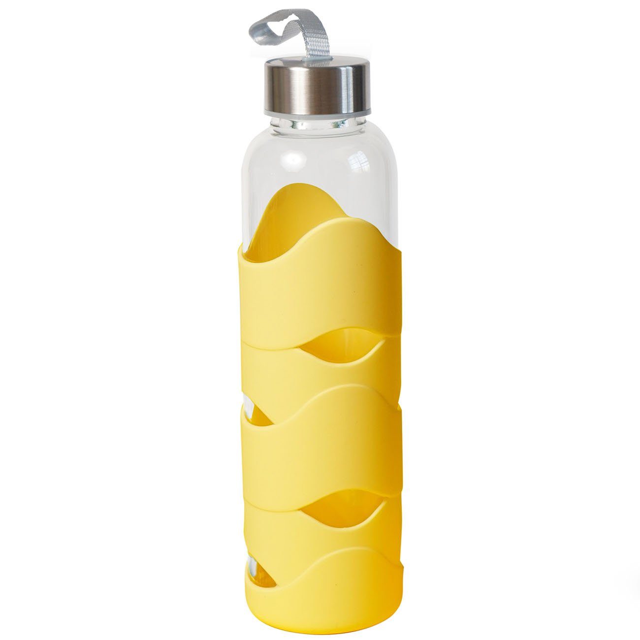 Geda Labels GmbH Trinkflasche Trinkflasche, Gelb, 500ml, spülmaschinengeeignet
