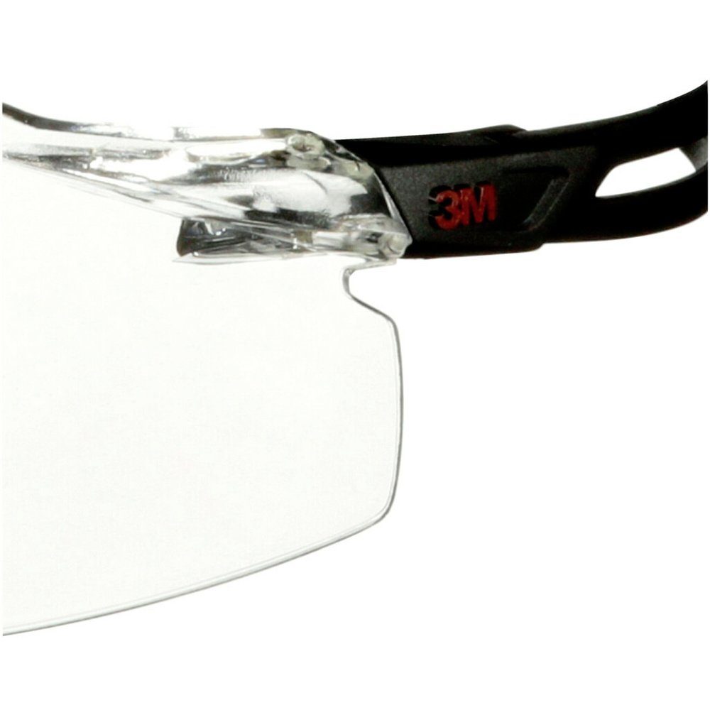 3M SF501ASP-BLK Schwarz 3M Antikratz-Schutz Schutzbrille mit Arbeitsschutzbrille SecureFit