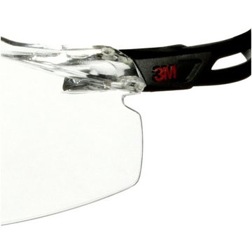 3M Arbeitsschutzbrille 3M SecureFit SF501ASP-BLK Schutzbrille mit Antikratz-Schutz Schwarz